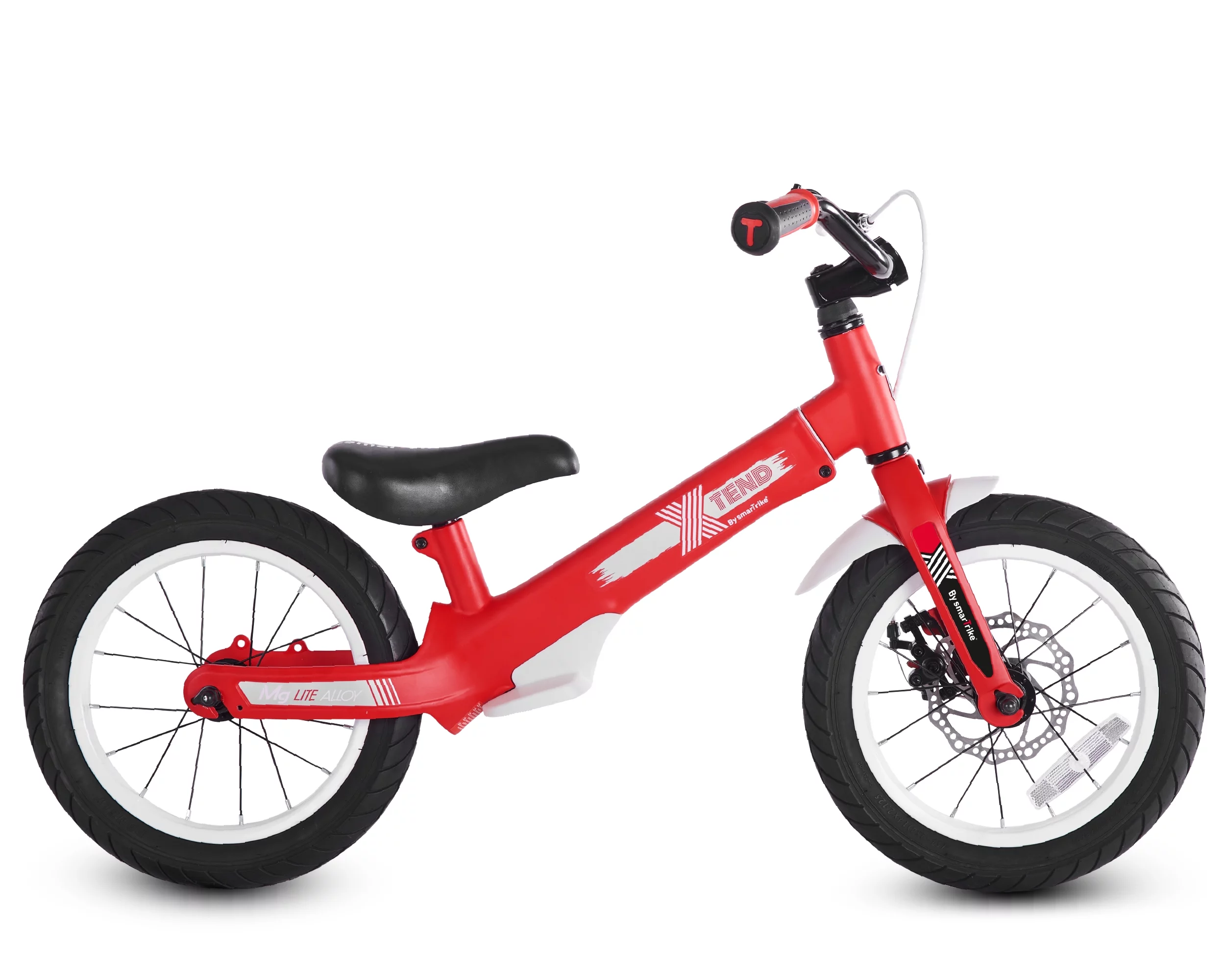 smarTrike Xtend 3-in-1 Convertible Kids Bike, Balance to Pedal Training Bicycle 3Year+, Red