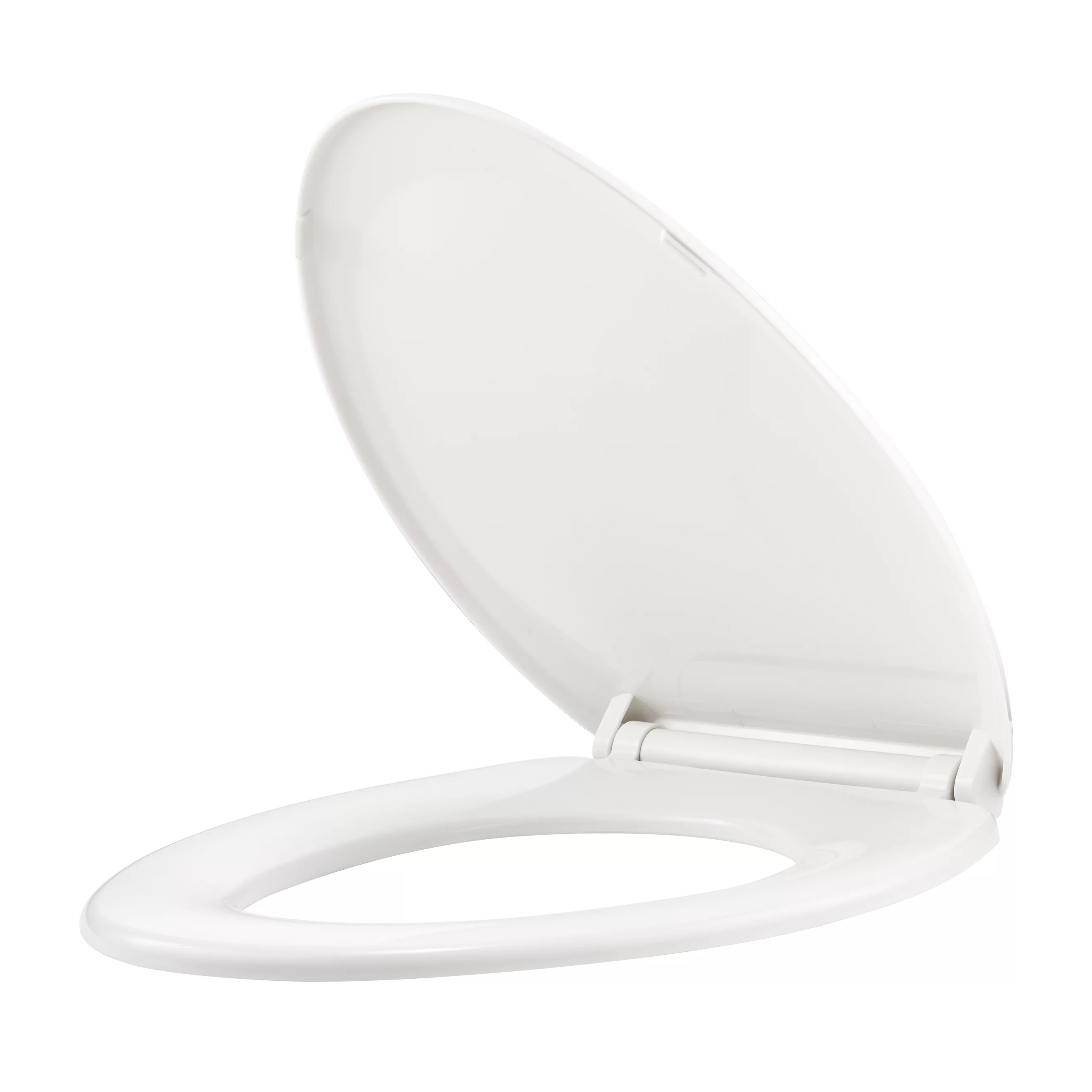 Evekare Night Glow ( Green Glow) Soft Close Elongated Toilet Seats In White