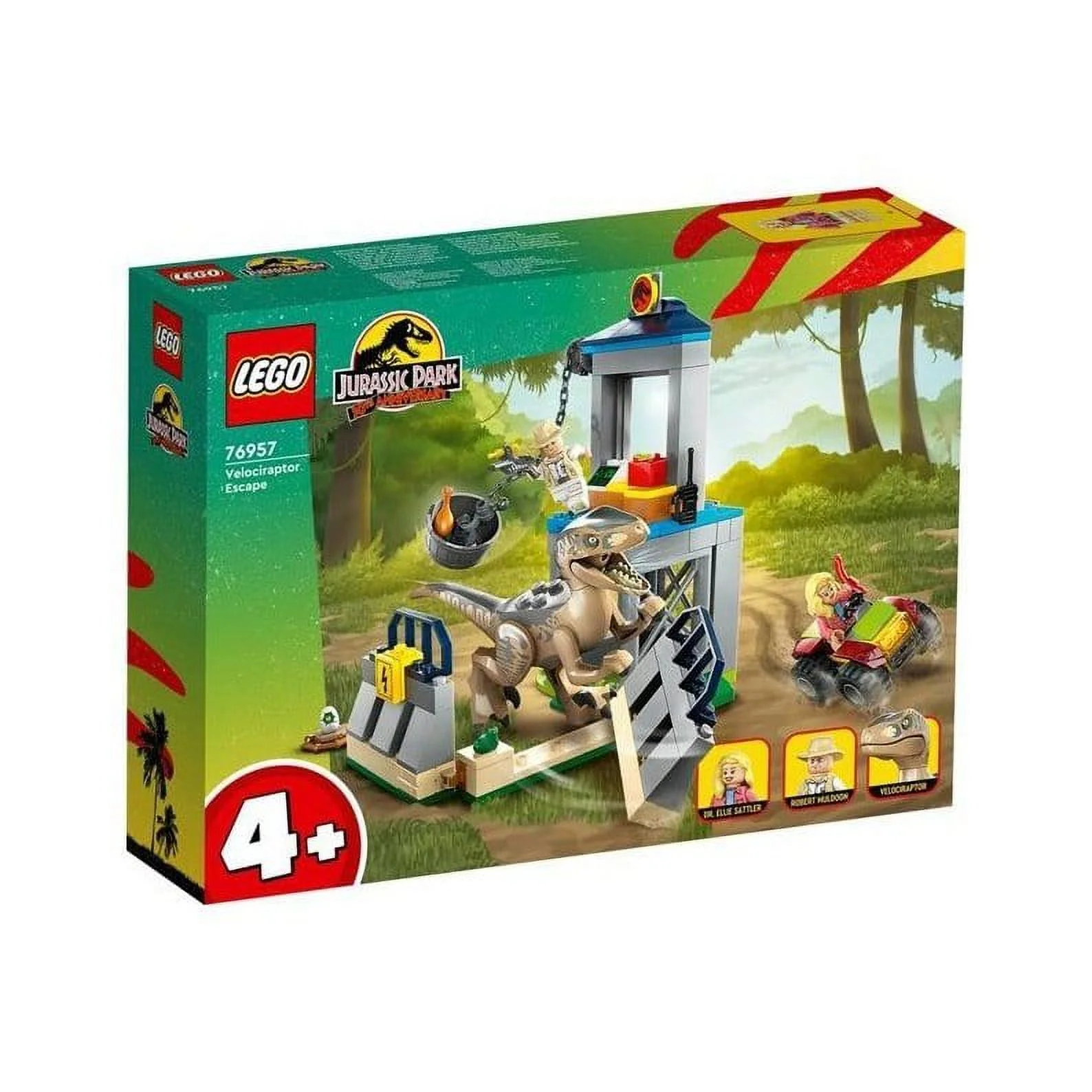 Lego Jurassic World Velociraptor Escape 76957