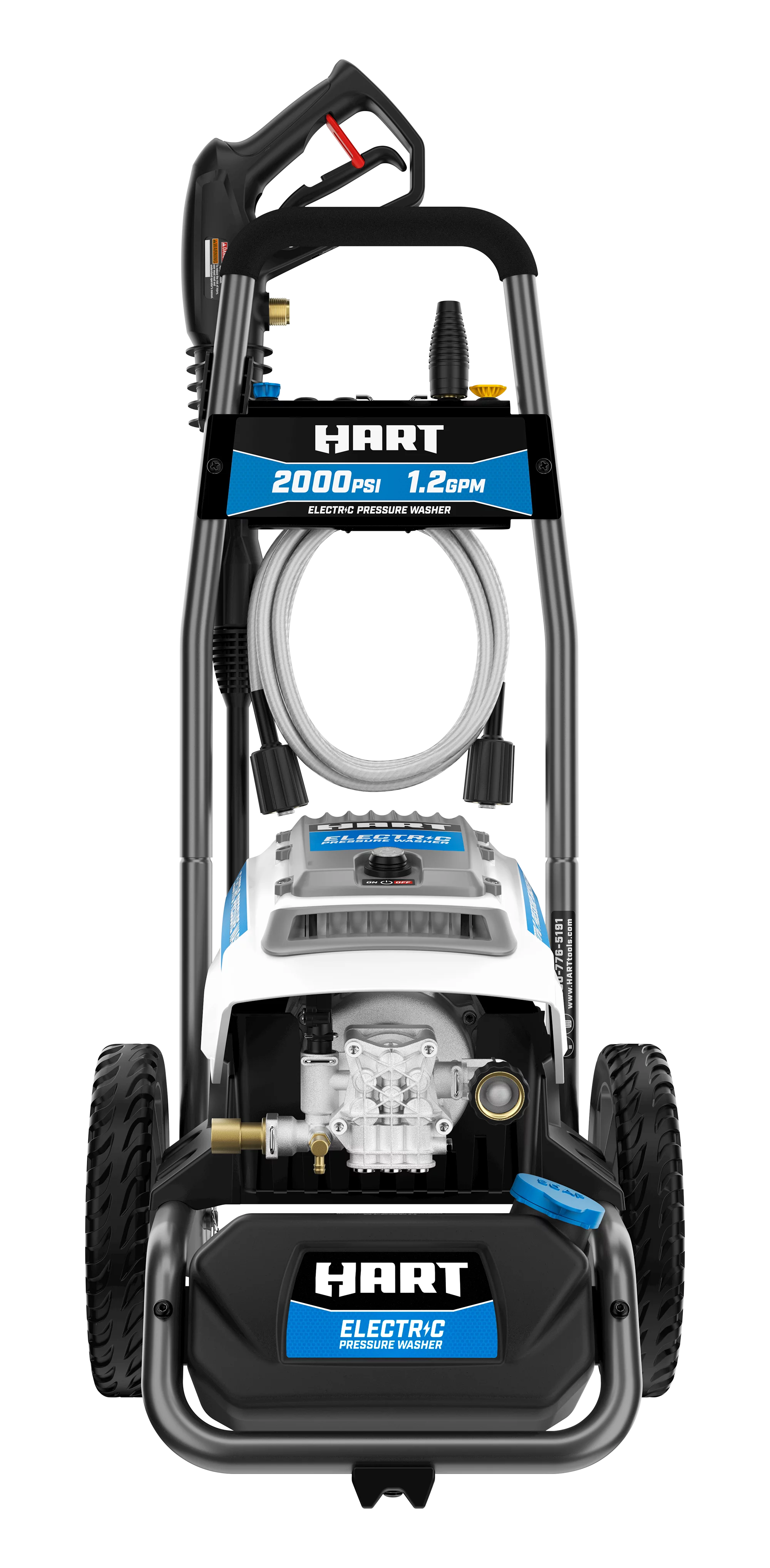 HART 2000PSI 1.2 GPM Electric Pressure Washer