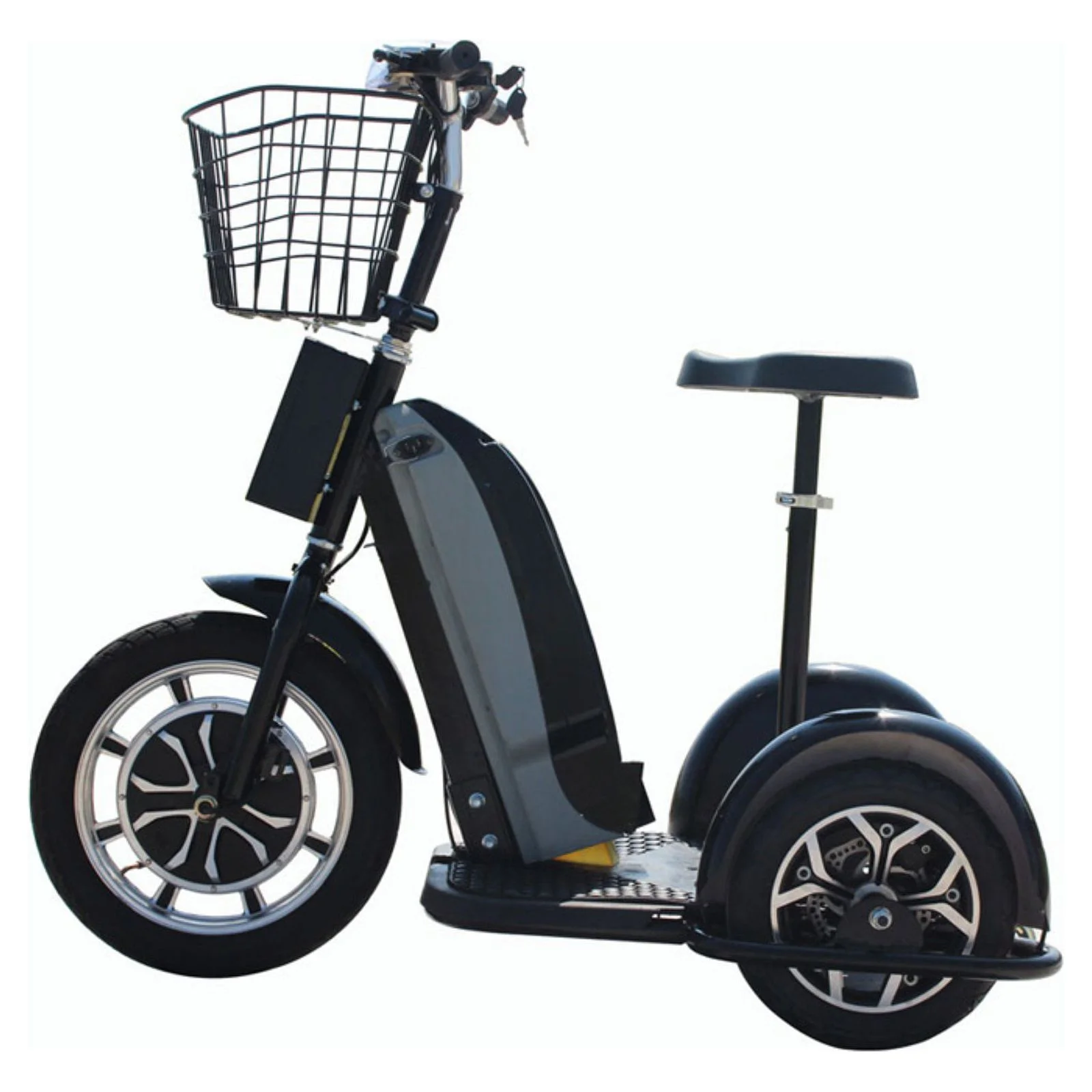 MotoTec 800 Watt 48v 3 Wheel Electric Trike Mobility Scooter