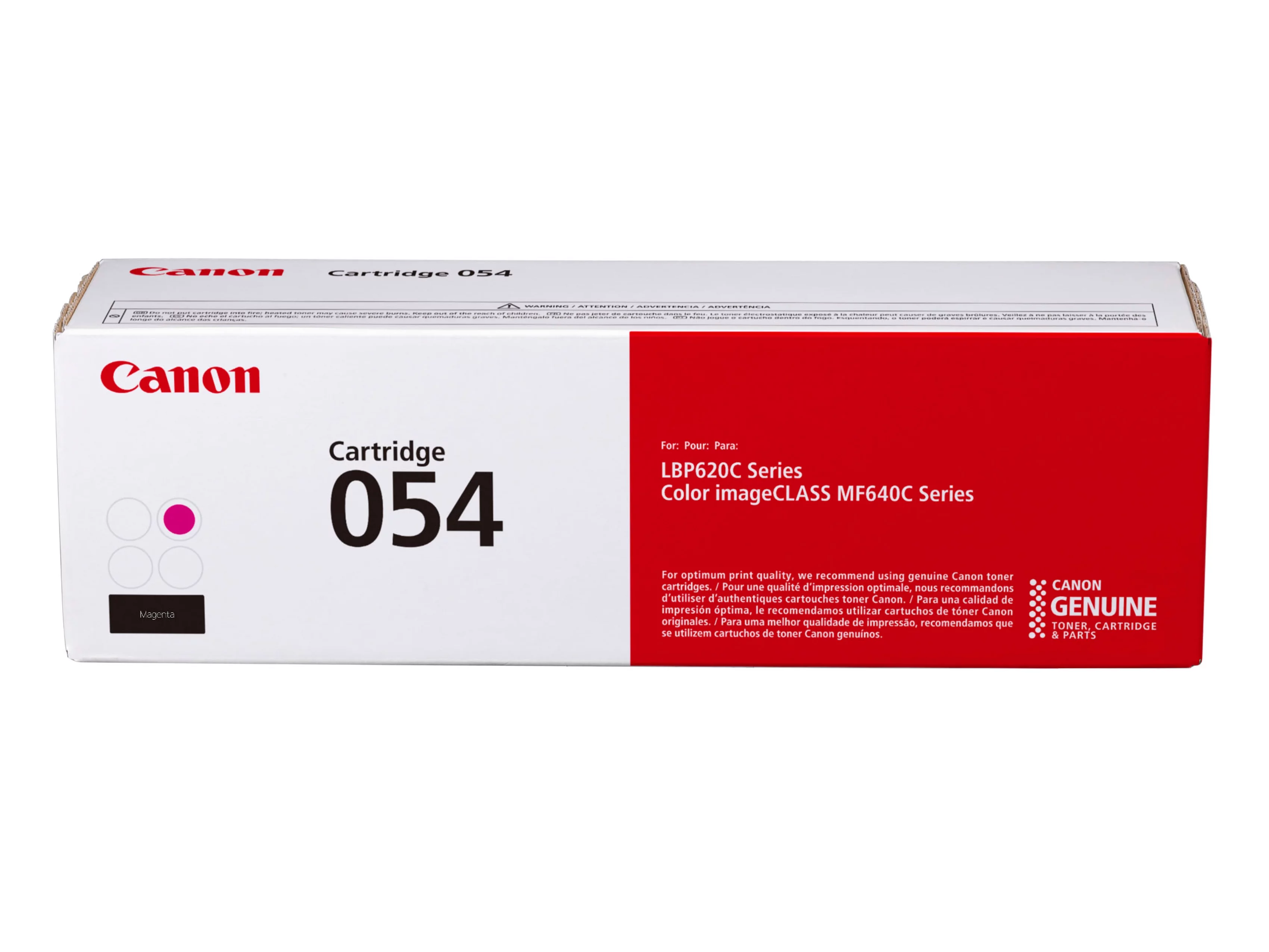 Genuine Canon Toner 054 Black, Standard – Yields Up To 1,500 Pages