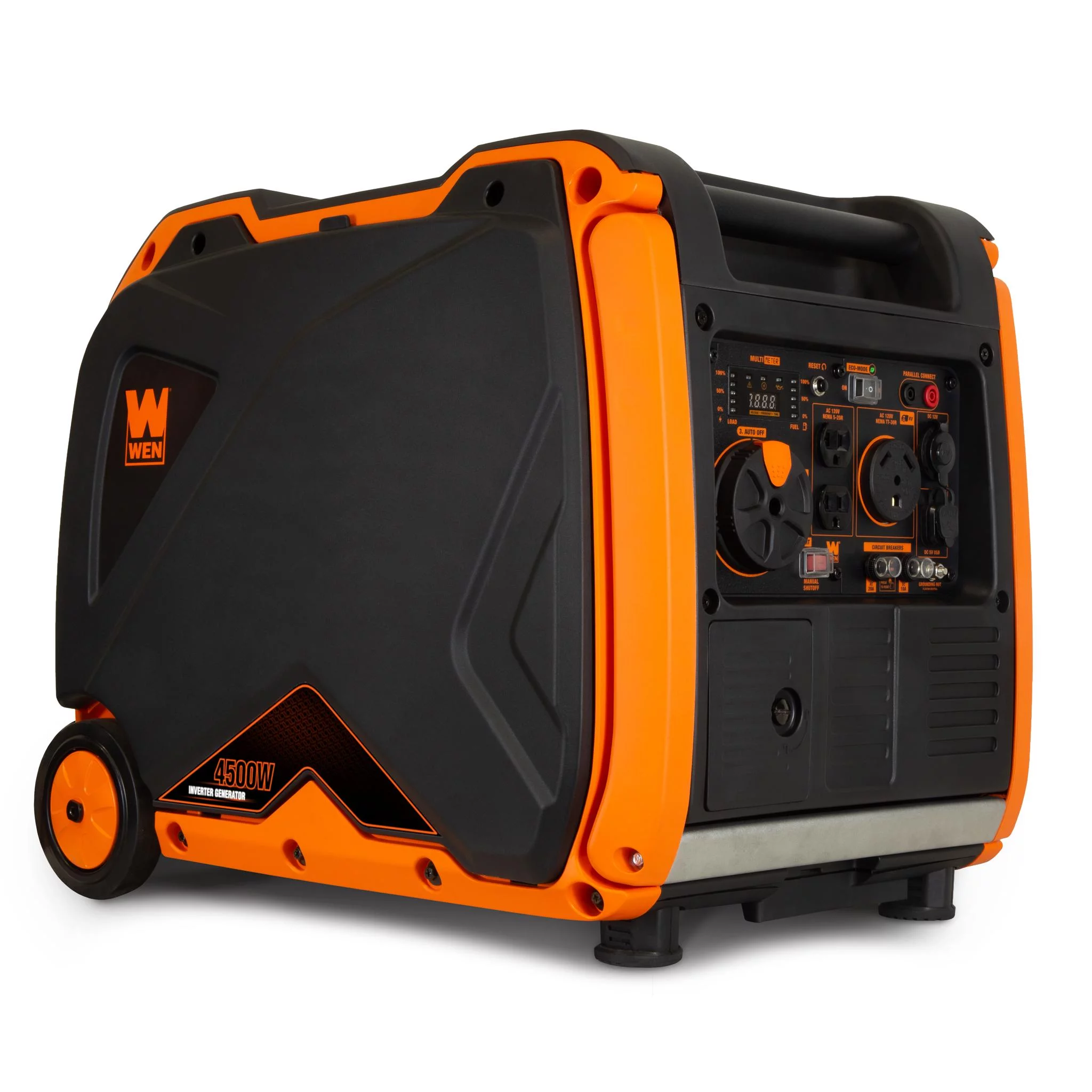 WEN Super Quiet 4500-Watt RV-Ready Portable Inverter Generator with Fuel Shut-Off and Electric Start