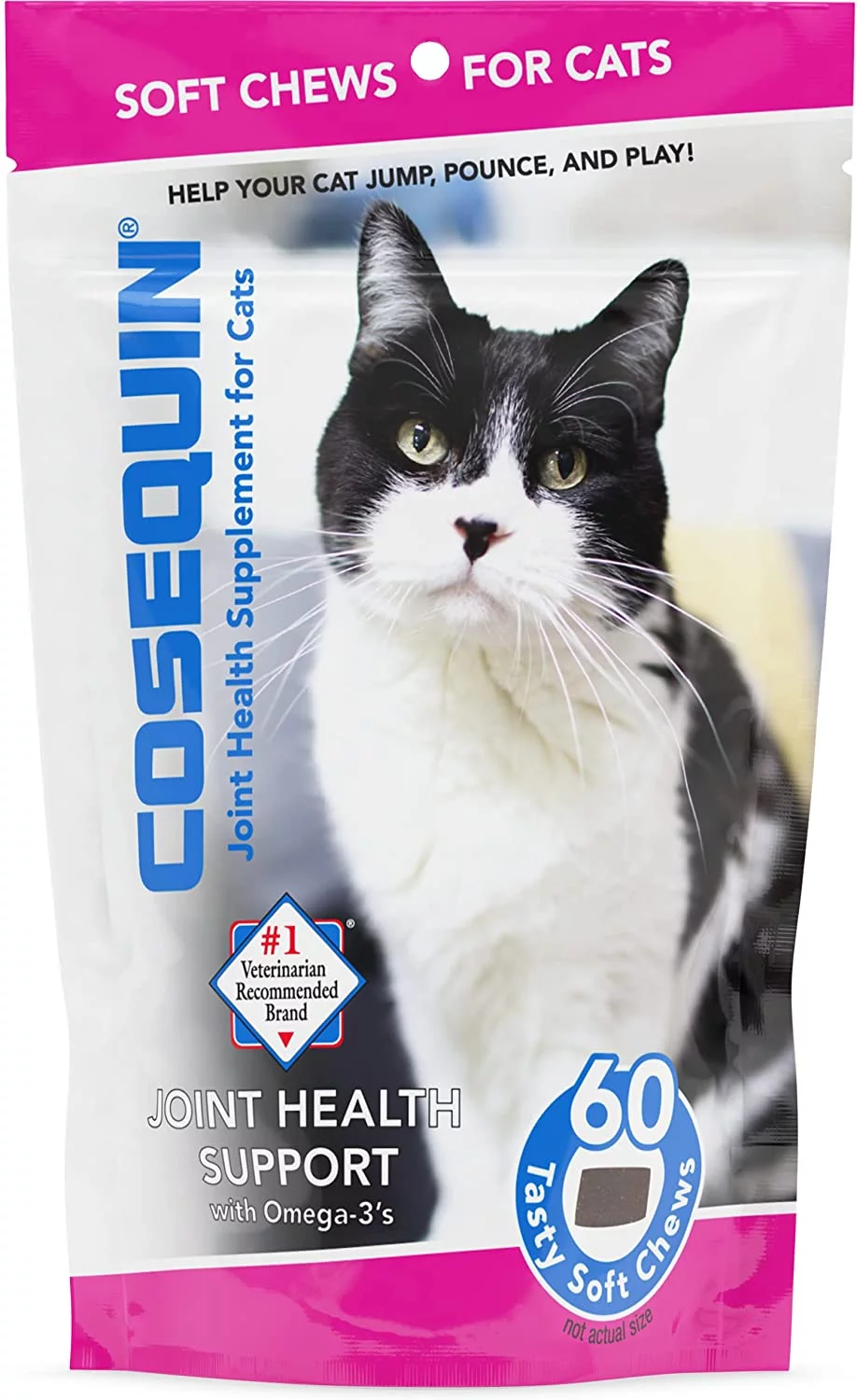 Nutramax Cosequin Joint Health Supplement for Cats, 60 Soft Chews