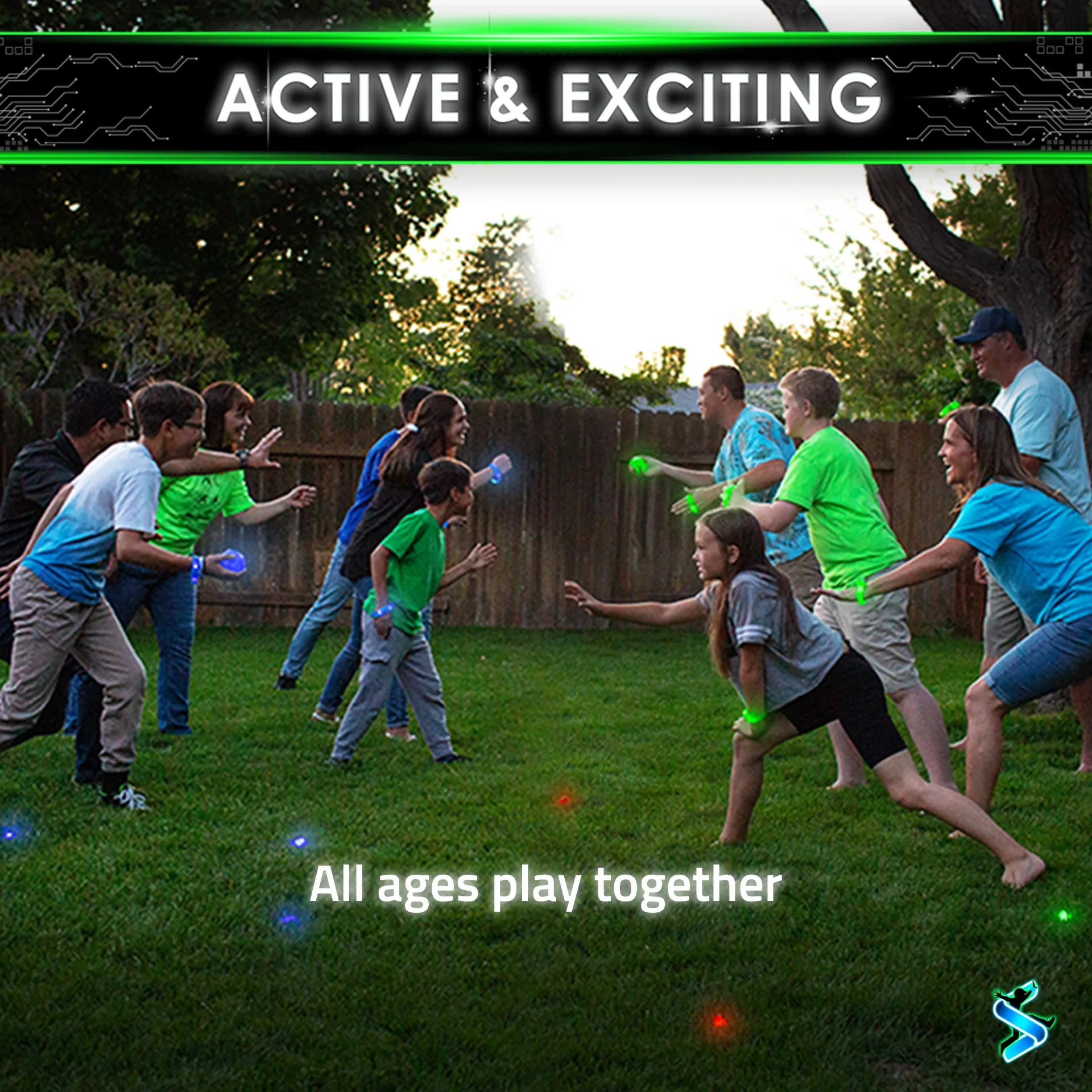 REDUX: The Original Glow in the Dark Capture the Flag Outdoor Game