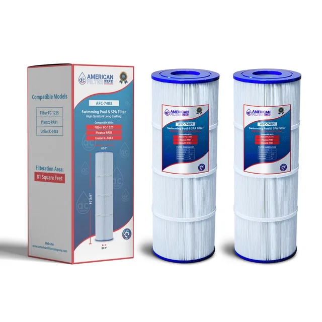 AFC Brand Model # AFC-7483 , Swimming Pool and Spa Filter , Compatible with Filbur FC-1260 – 4 Filters