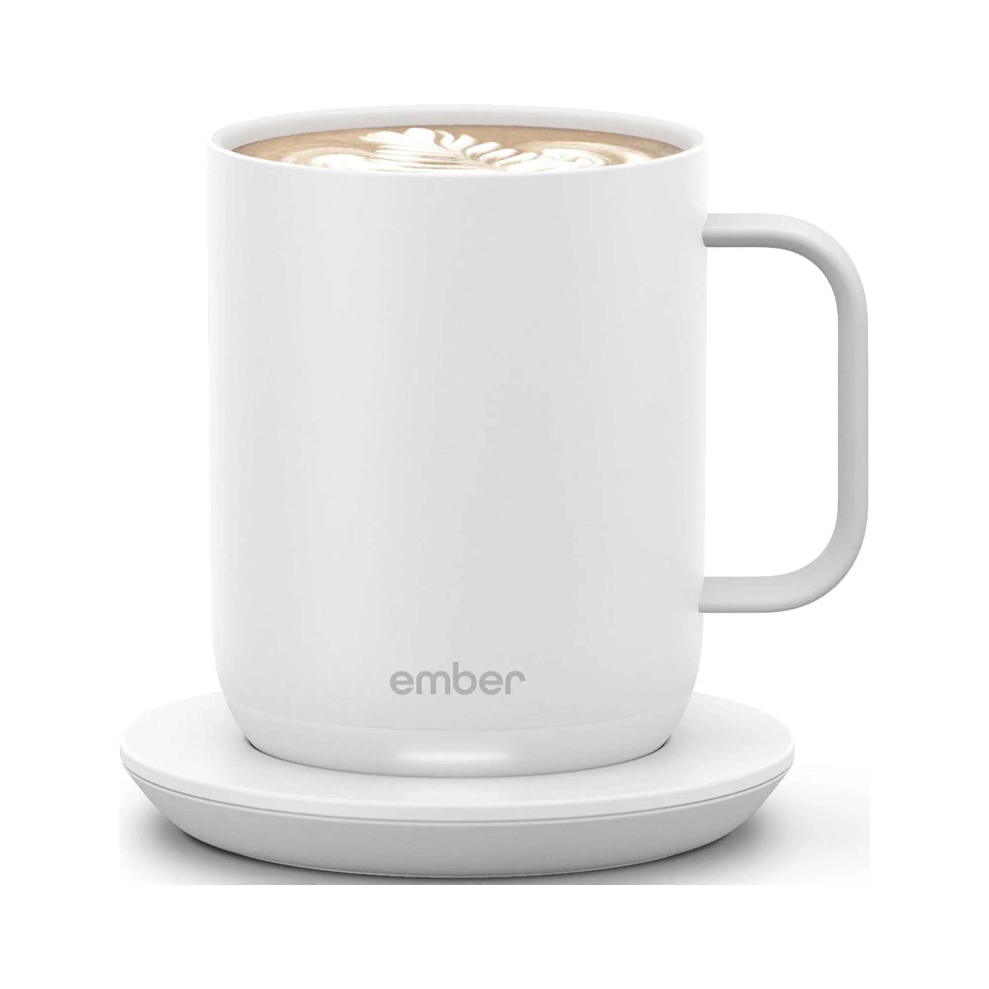 Ember Temperature Control Smart Mug 2, 10 oz, Black 1.5-hr Battery Life App Controlled Heated Coffee Mug Improved Design