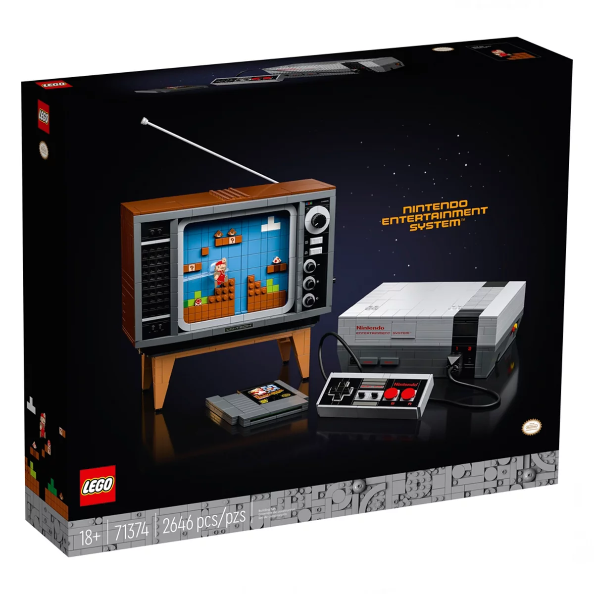 LEGO Nintendo Entertainment System 71374 Building Set (2646 Pieces)