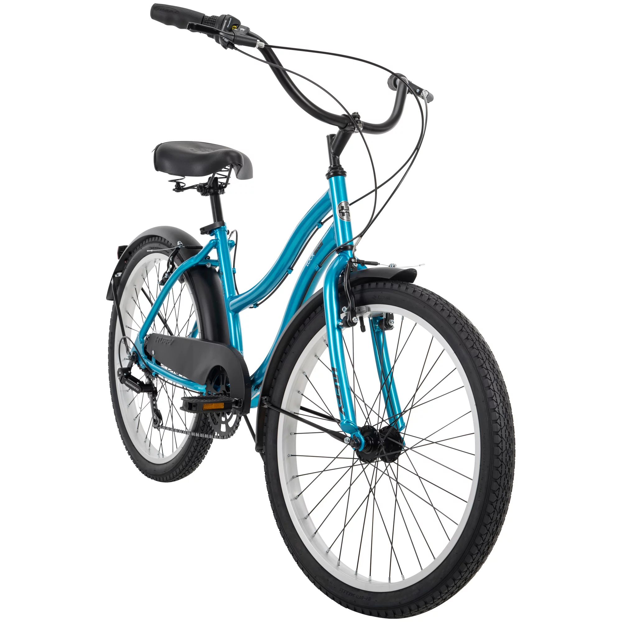 Huffy Lockland 24 In. 7-speed Cruiser Bicycle for Girls, Teal