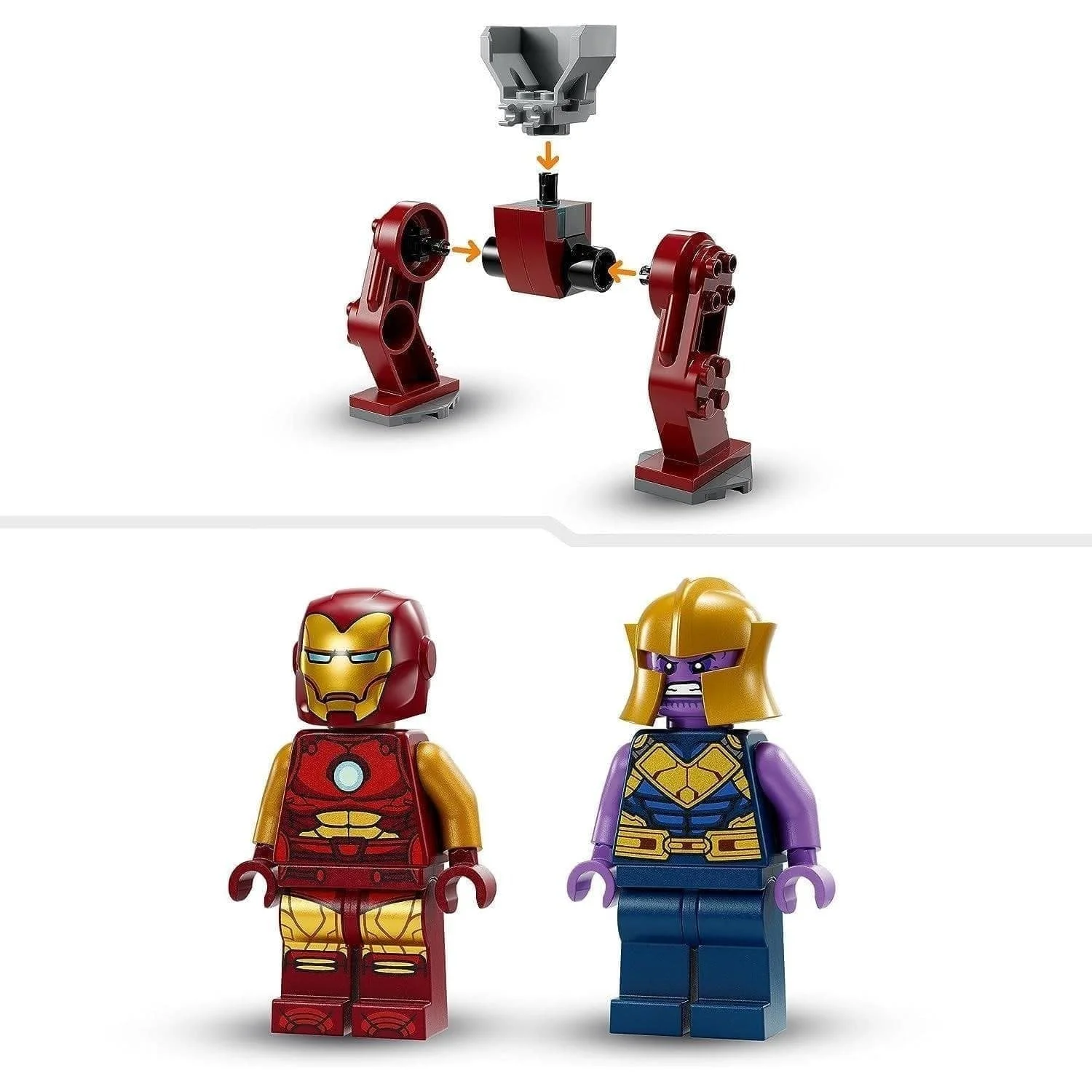 Lego Marvel Iron Man Hulkbuster vs Thanos 76263