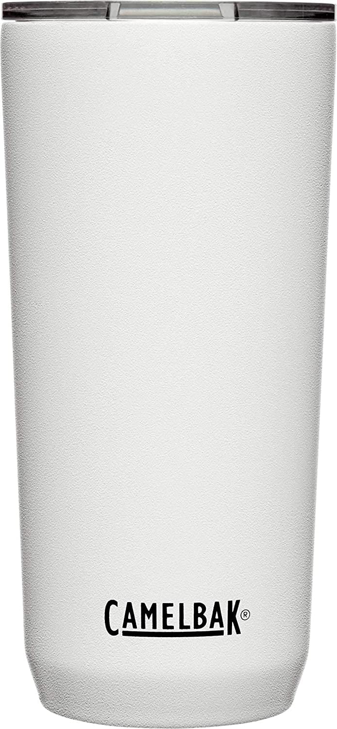 CamelBak Horizon 20 oz Tumbler – Insulated Stainless Steel – Tri-Mode Lid – White