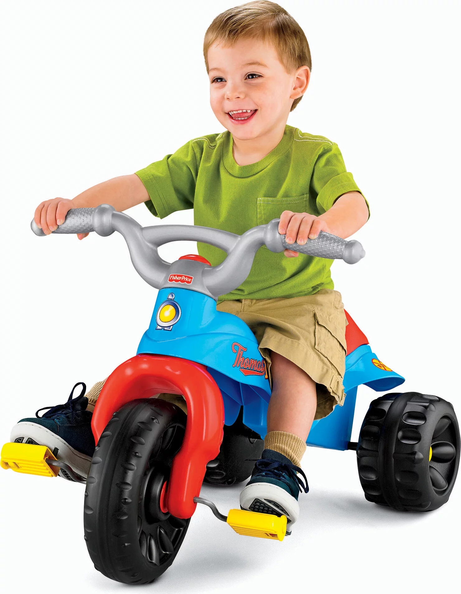 Fisher-Price Thomas & Friends Tough Trike Push & Pedal Ride-On Toddler Tricycle