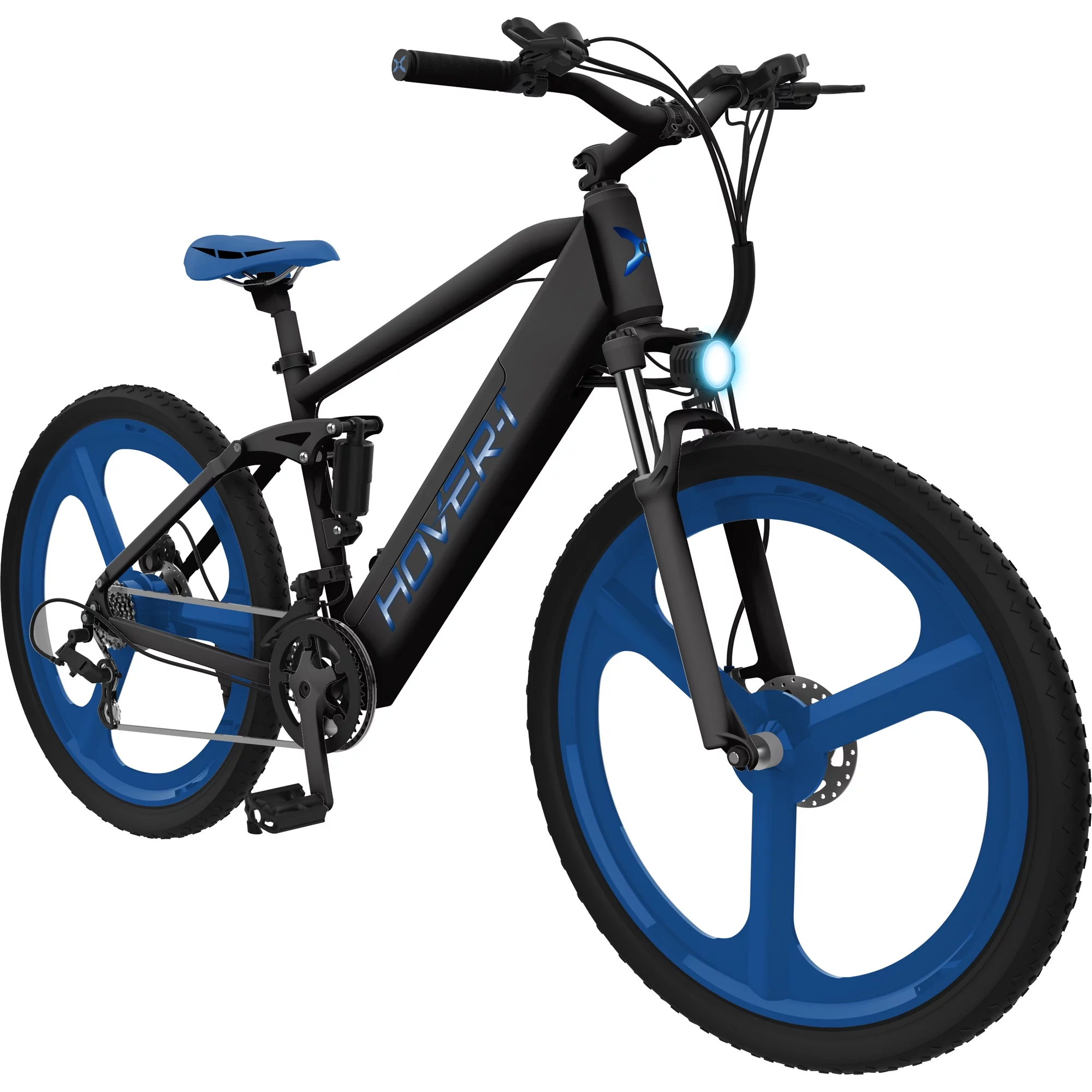 Hover-1 Black Instinct Electric Bicycle with 350W Motor, 15 mph Max Speed, 26?? Tires, and 40 Miles of Range, UL2849 certified