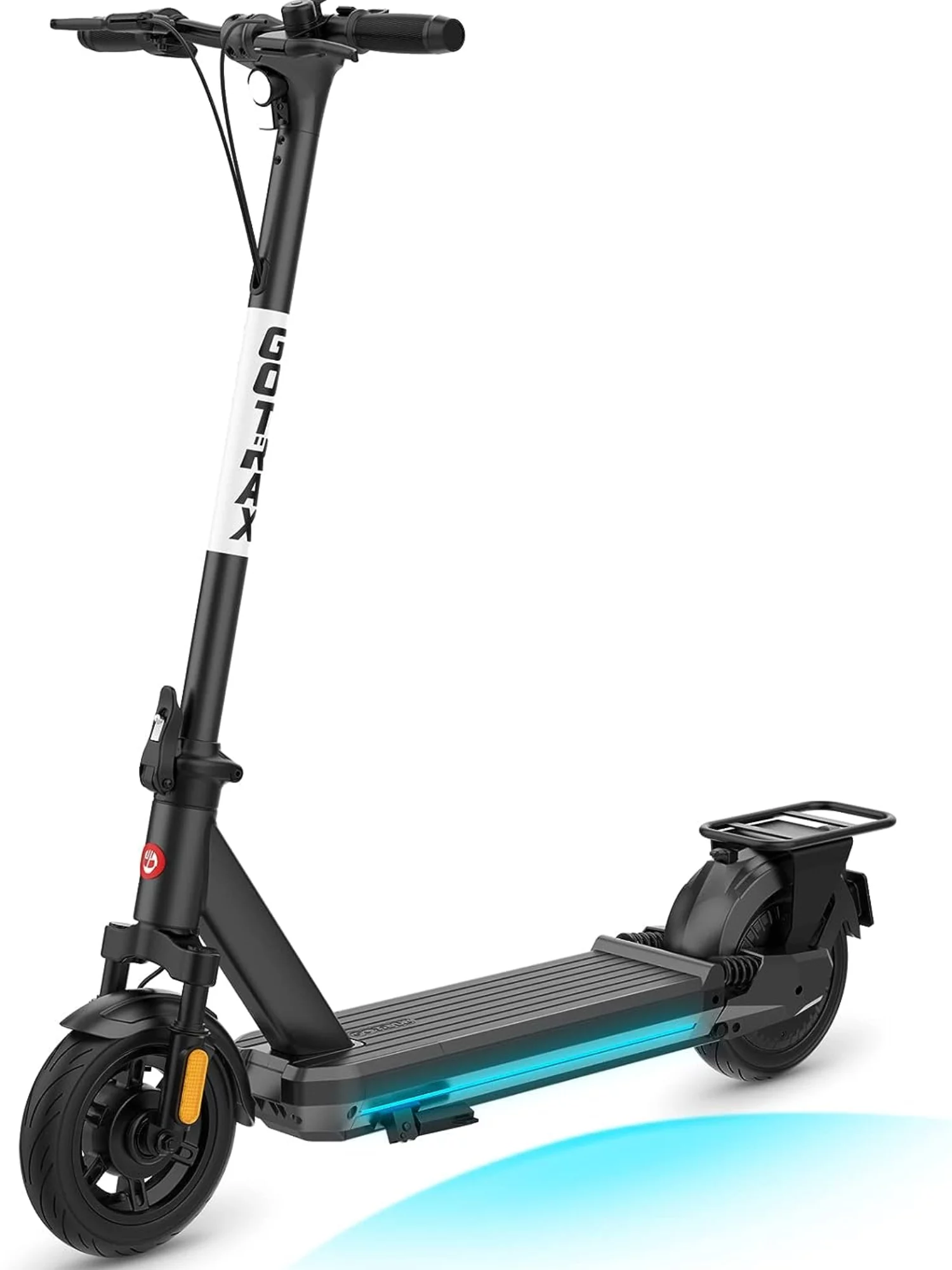 Gotrax Eclipse 500W Adult Electric Scooter with 10″ Pneumatic Tire Max 28mile and 36V 20mph, Foldable Escooter for Adult Black