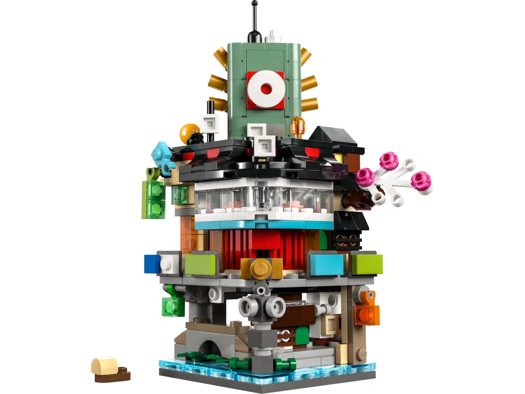 LEGO Ninjago Micro NINJAGO City 40703 Building Kit for Kids (339 Pieces)