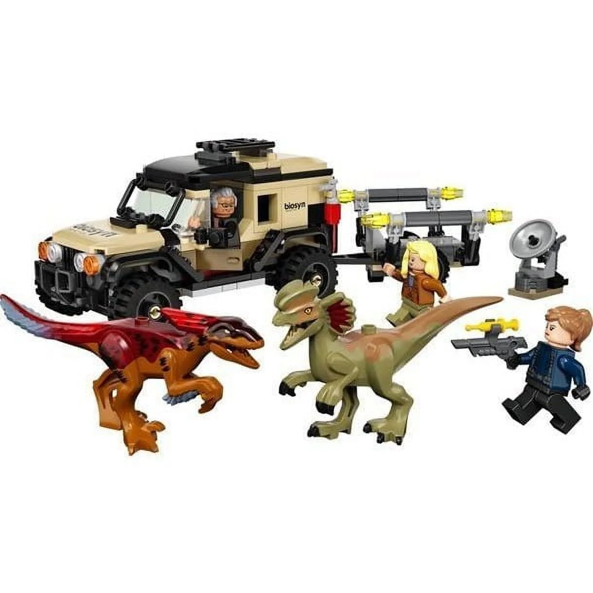 Lego Jurassic World Pyroraptor and Dilophosaurus Transport 76951