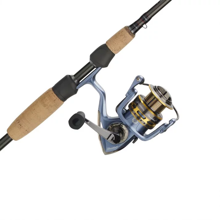 Fenwick HMX/Pflueger President Spinning Rod and Reel Combo & Bait Kit