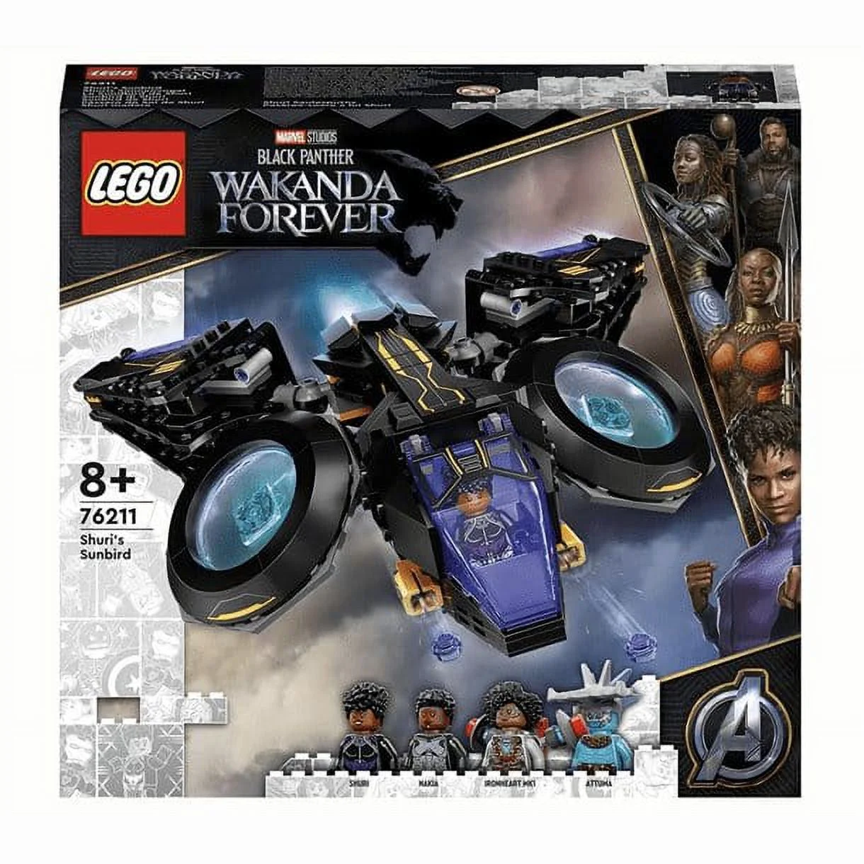 Lego Marvel Shuri’s Sunbird 76211