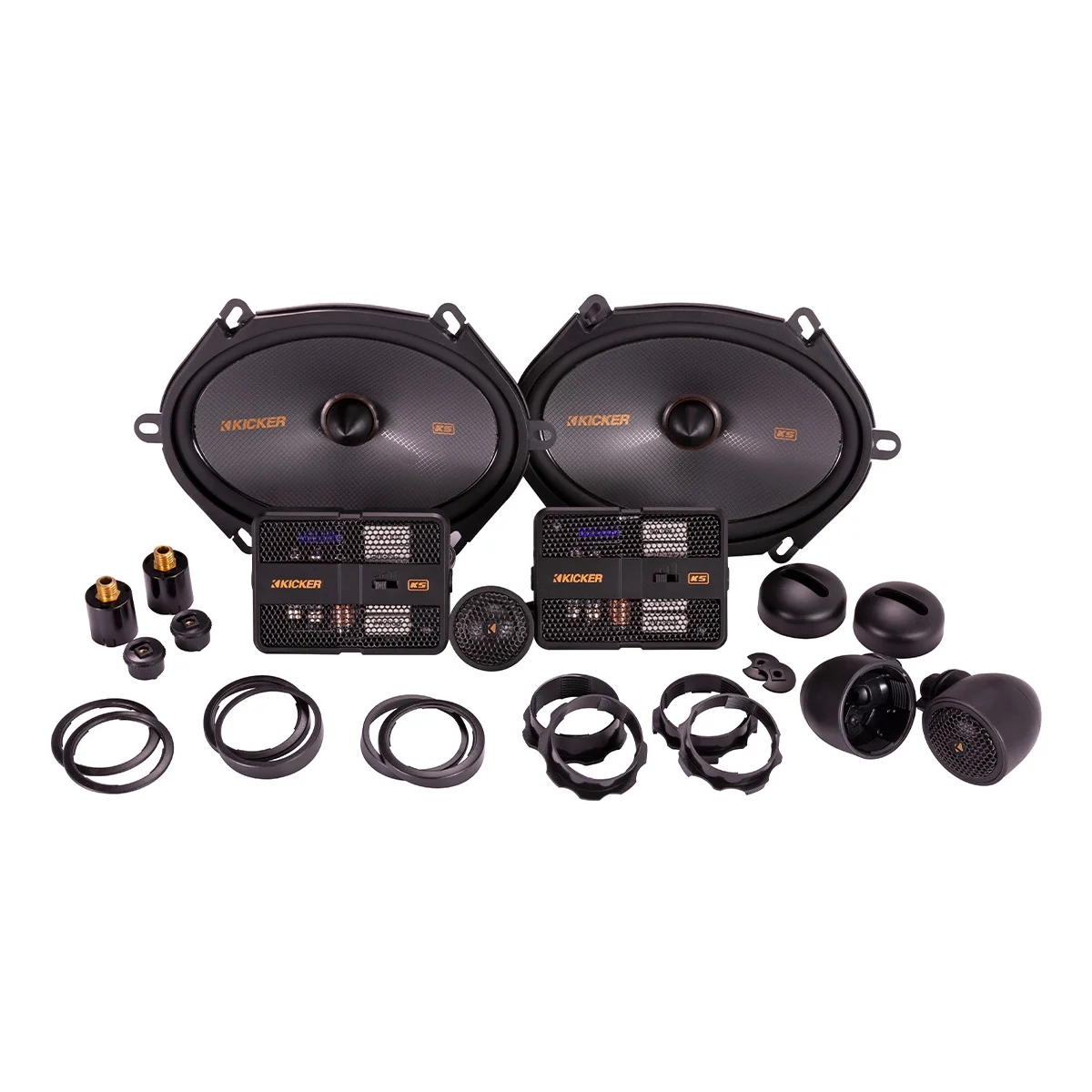 Kicker 51KSS6804 6×8″ KS Series Component Speaker System