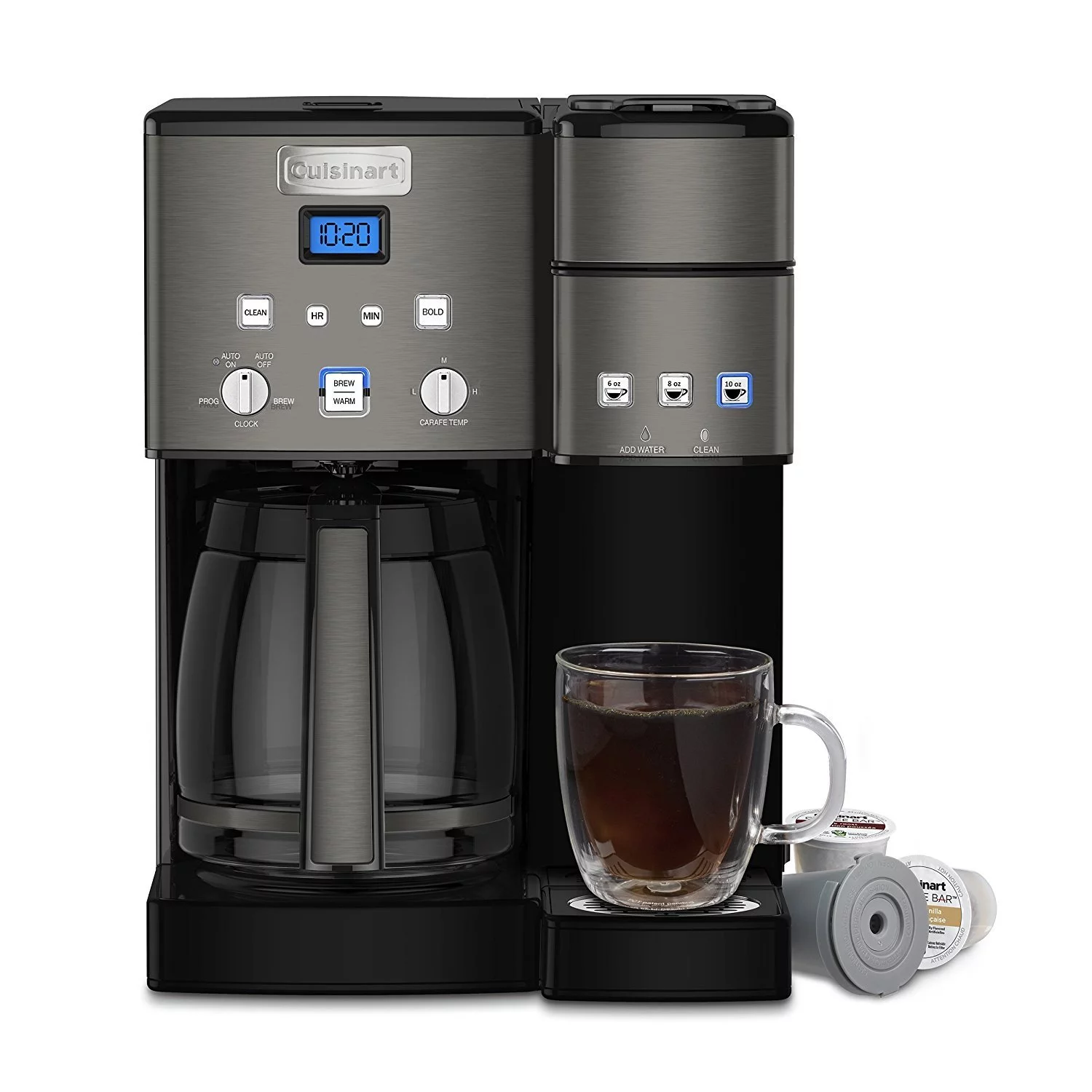 Cuisinart Coffee Center 12 Cup Coffeemaker and Single-Serve Brewer