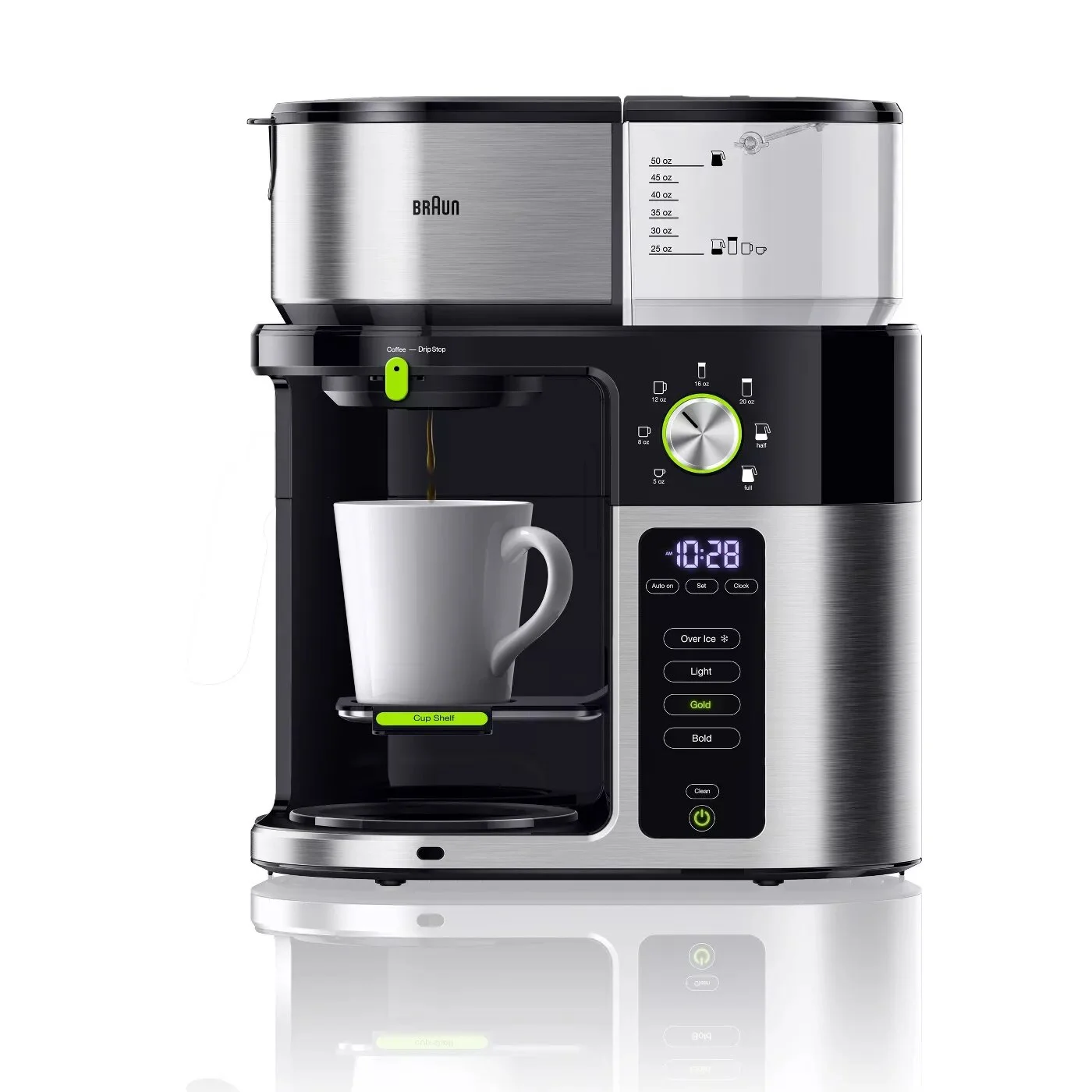 Braun MultiServe Drip Coffee Maker, Black – KF9050