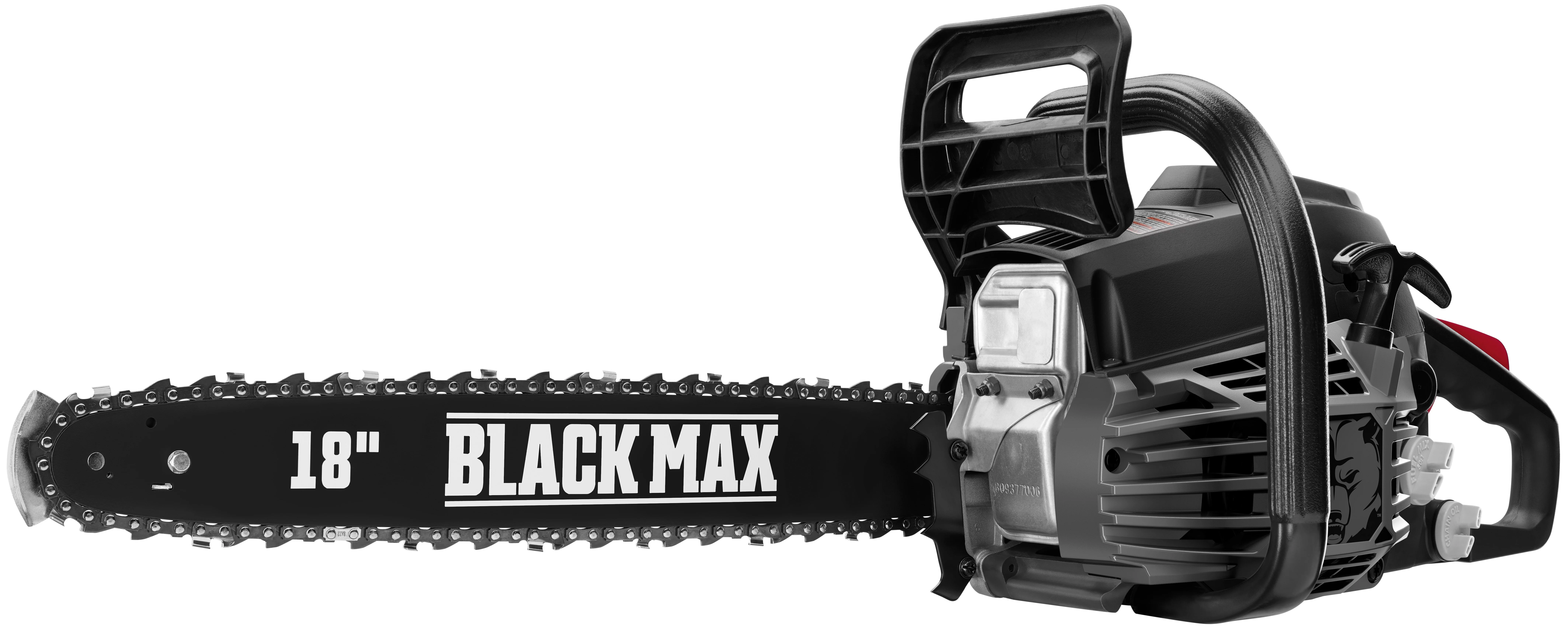 Black Max 18-inch Gas Chainsaw 38cc 2-Cycle Engine