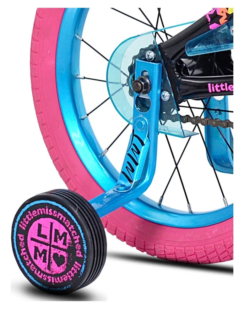 LittleMissMatched 18″ Let You Be You Girl’s Bike, Blue/Purple/Pink