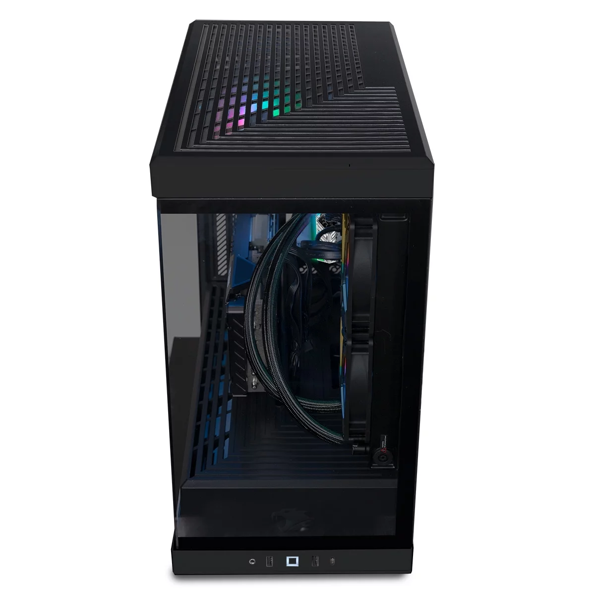 iBUYPOWER Y40 Gaming Desktop, Ryzen 7 7700, NVIDIA GeForce RTX 4070, 16GB DDR5, 1TB NVMe SSD, Liquid Cooled, RGB, Windows 11 Home 64-bit, Y40BA7N4701