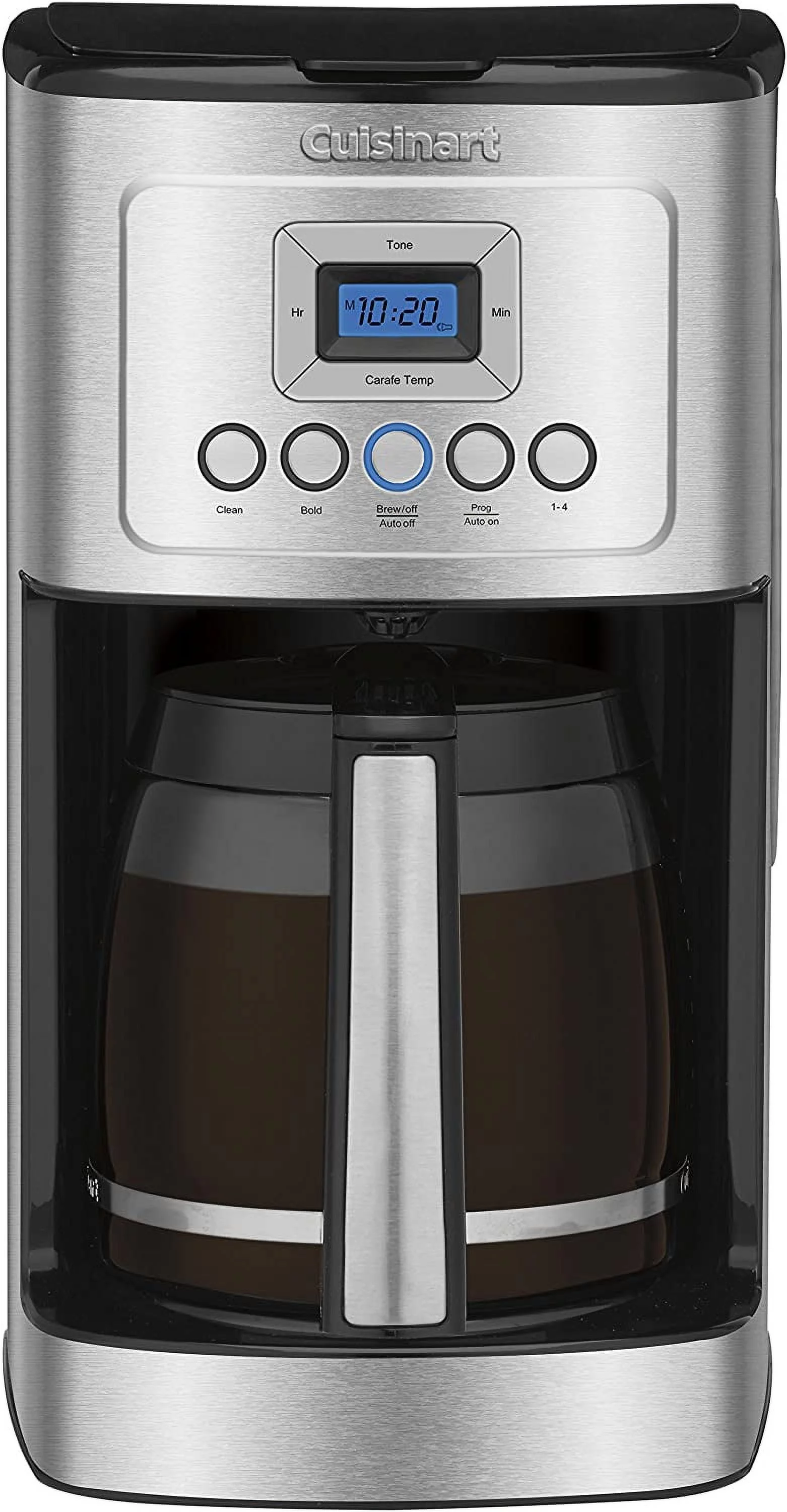 Cuisinart Perfectemp 14 Cup Programmable Coffeemaker, Silver