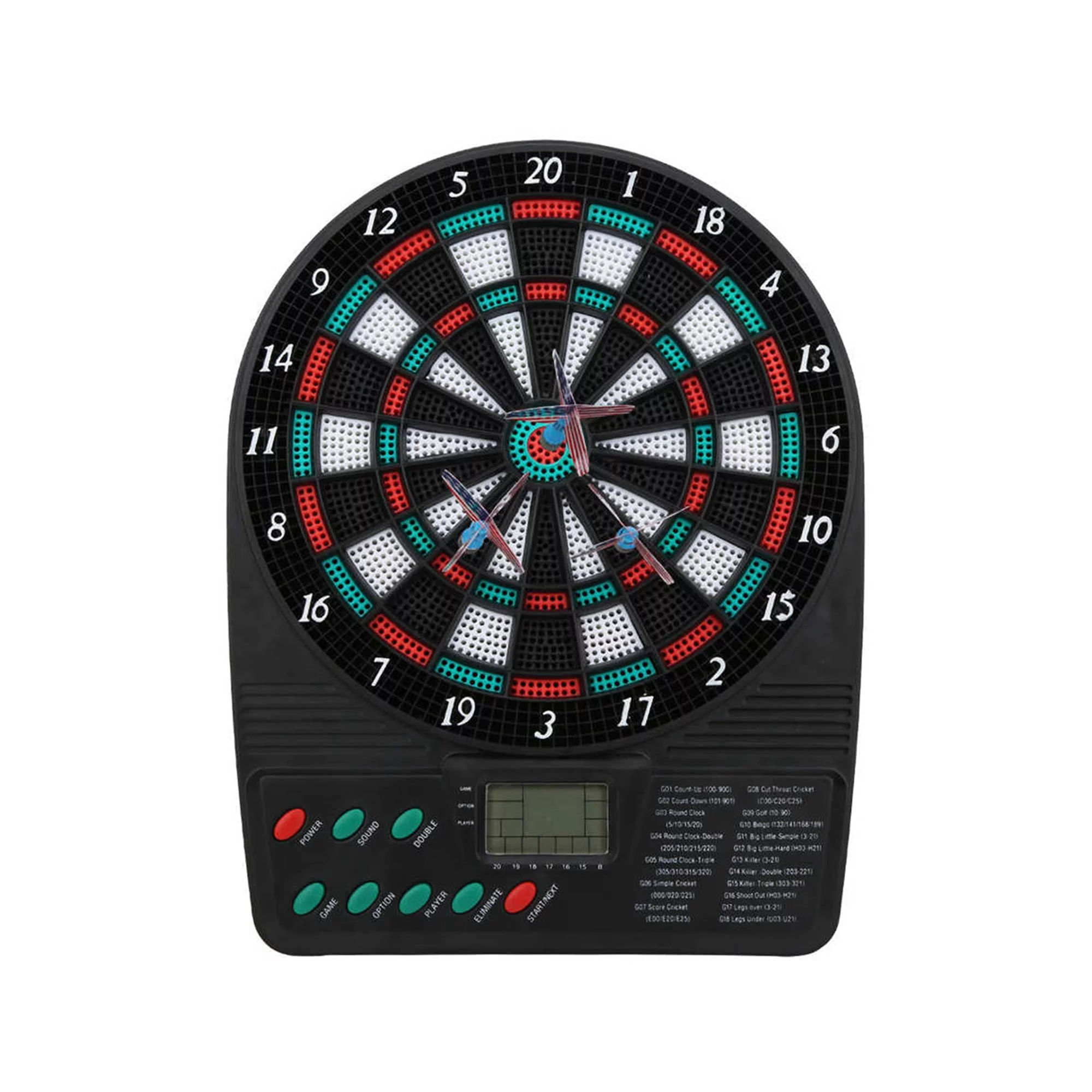 Electronic Dartboard Game Set, LCD Display Automatic Scoring Dart Plate, Scoring Board Home Party Bar Entertainment Games