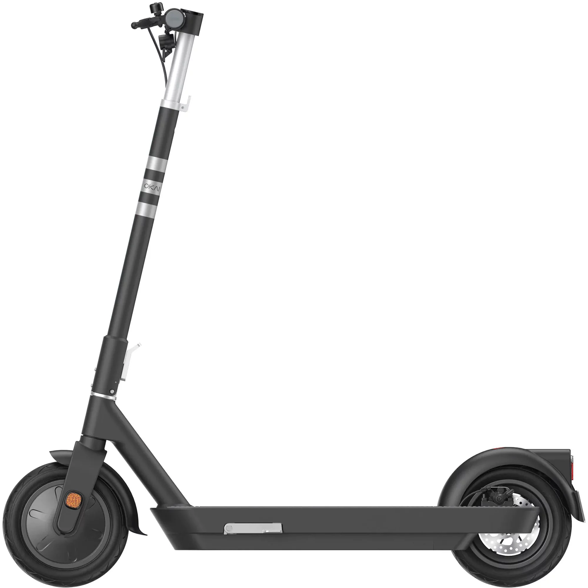 OKAI Neon Pro Foldable Electric Scooter w/ 50 Miles Max Operating Range & 20 mph Max Speed – Black