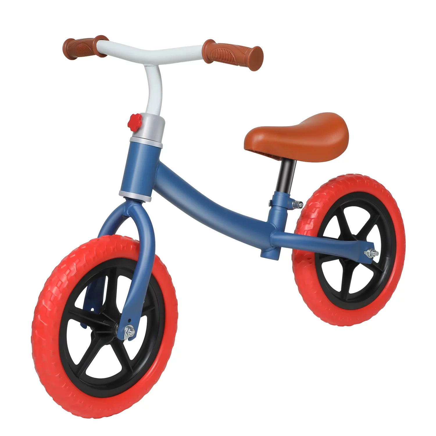 Kumji Balance Bike for 2-6 years Old Kids, 11” Cute Balance Trainer, No Pedal Bikes for Kids , Training Bike, Adjustable Height Carbon Steel & PE Tires