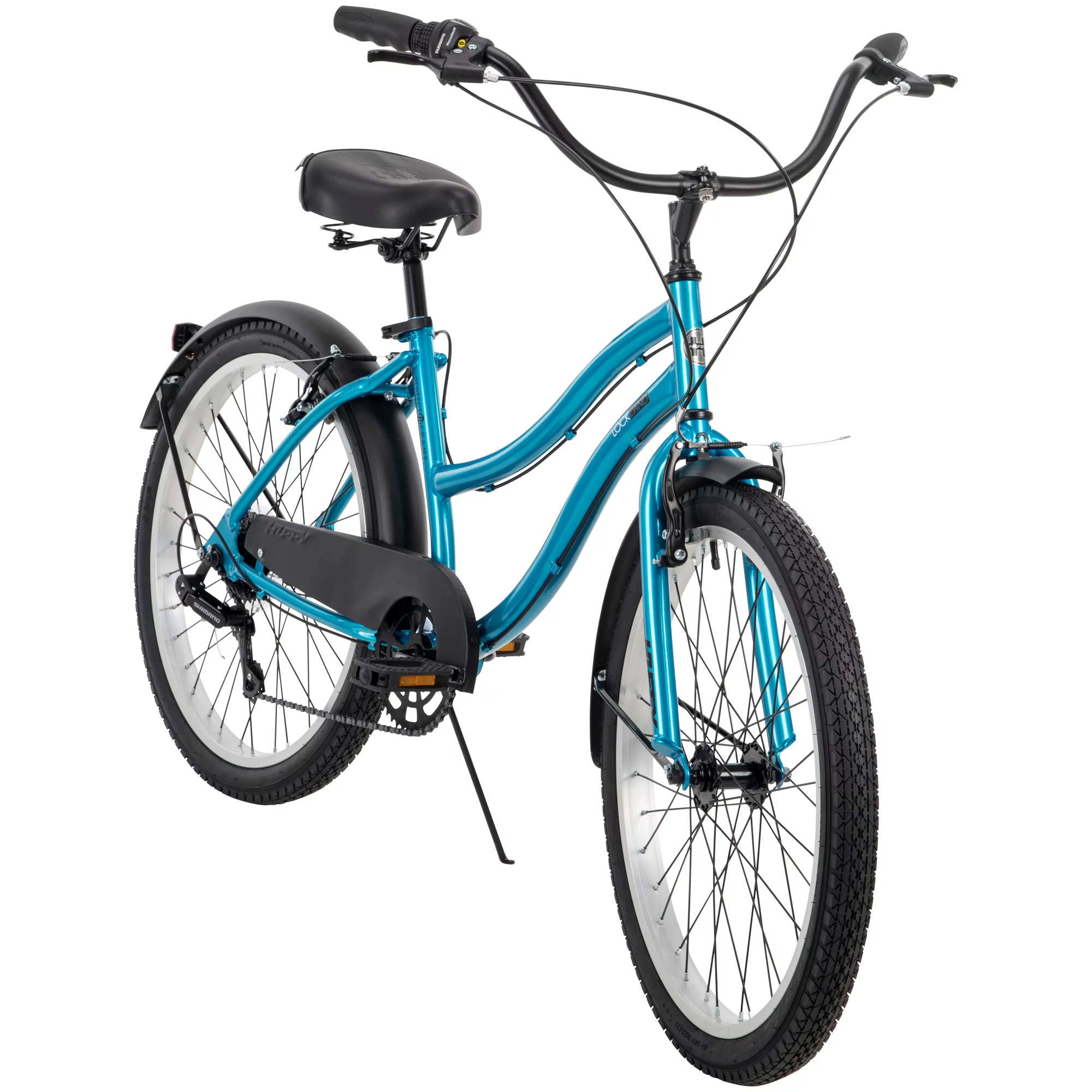 Huffy Lockland 24 In. 7-speed Cruiser Bicycle for Girls, Teal