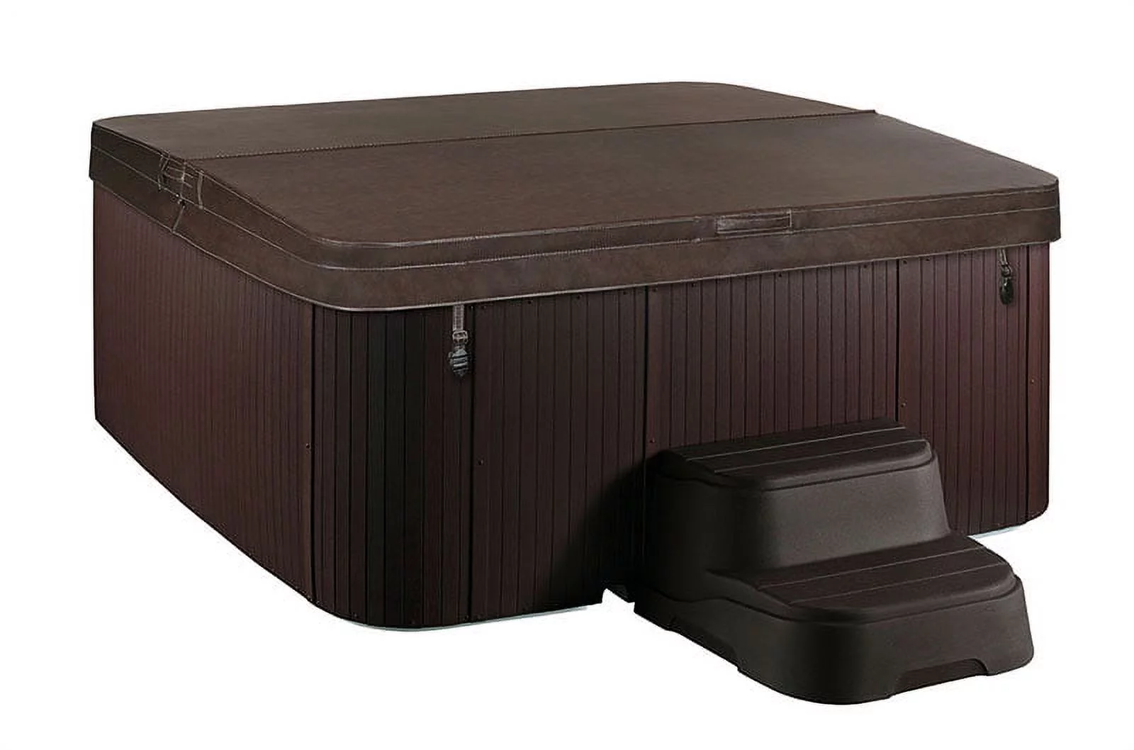 LifesmartCoronado (LS600DX) Hot Tub – 7 Person, 65-Jet, 220v Spa, Sea Salt/ Espresso Brown