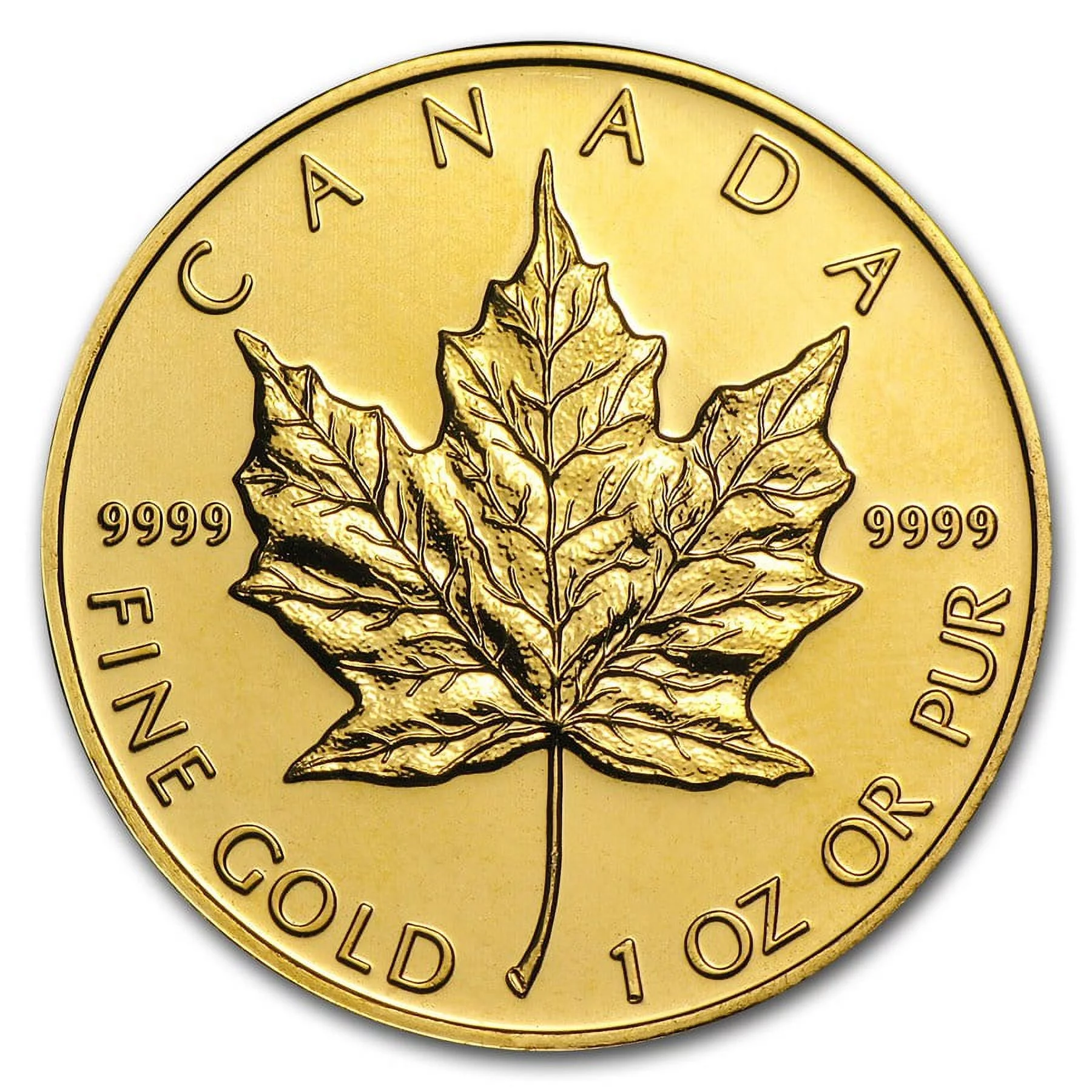 Canada 1 oz Gold Maple Leaf .9999 Fine (Random Year) – Walmart