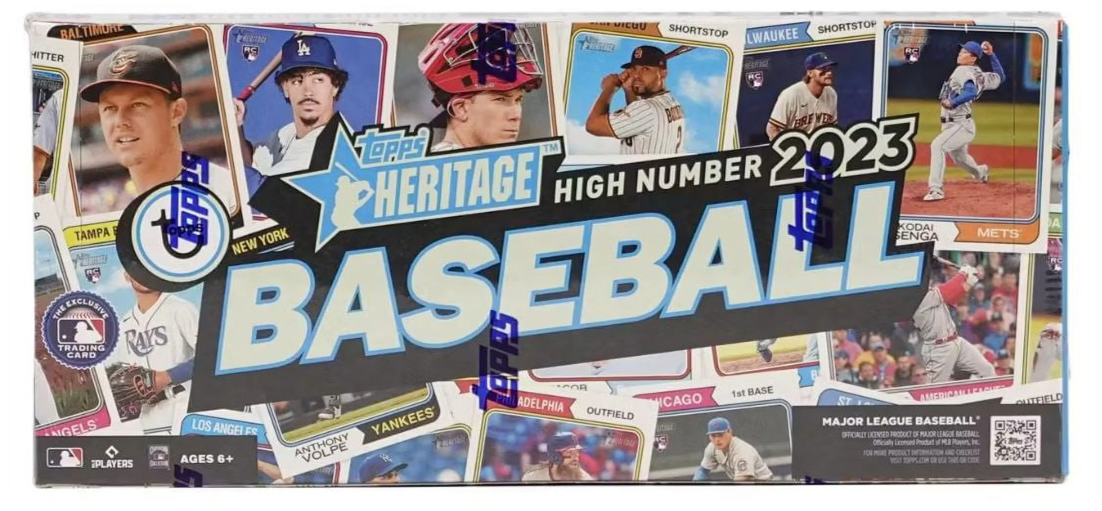 2023 Topps Heritage High Number Baseball Hobby Box