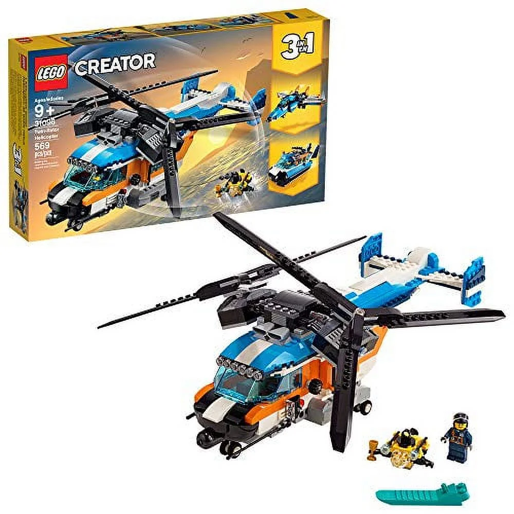 LEGO Creator 3in1 Twin Rotor Helicopter 31096