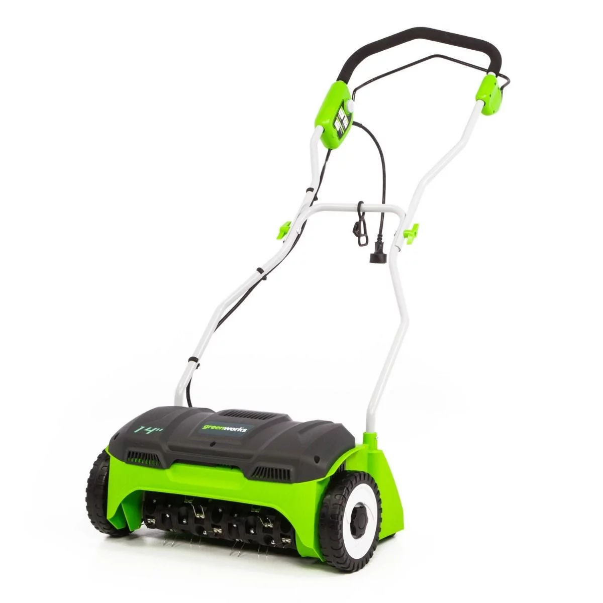 Greenworks 14 in. 10 Amp Corded Electric Dethatcher, DT14B00