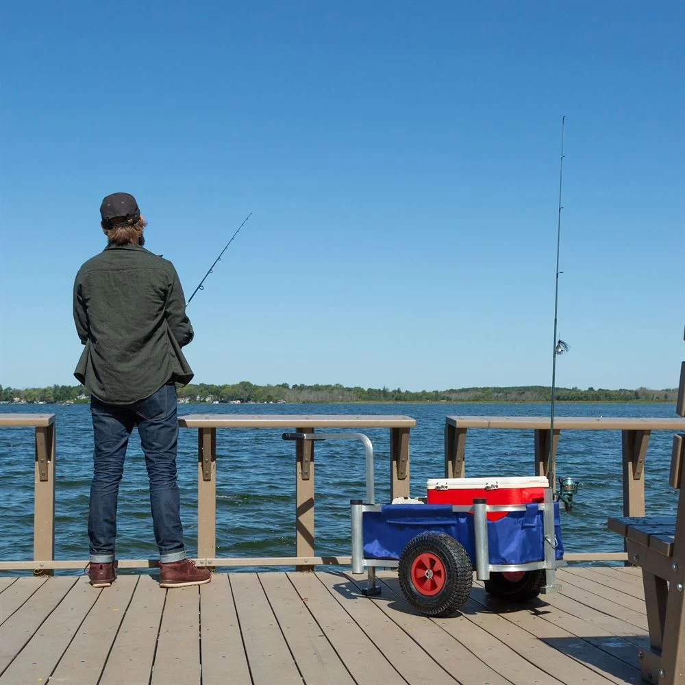 Harbor Mate Fishing and Beach Cart with Balloon Wheels