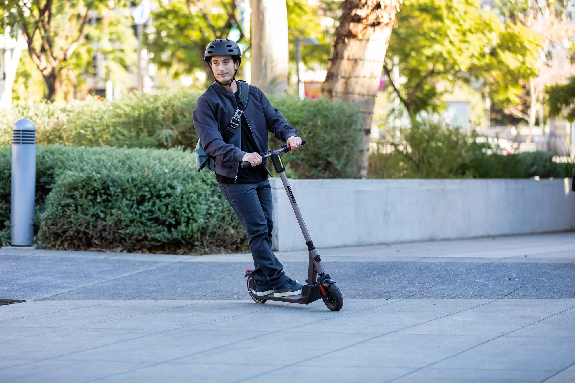 Razor E Prime III Electric Scooter for Adults, up to 18 mph & 15-mile Range, Foldable & Lightweight