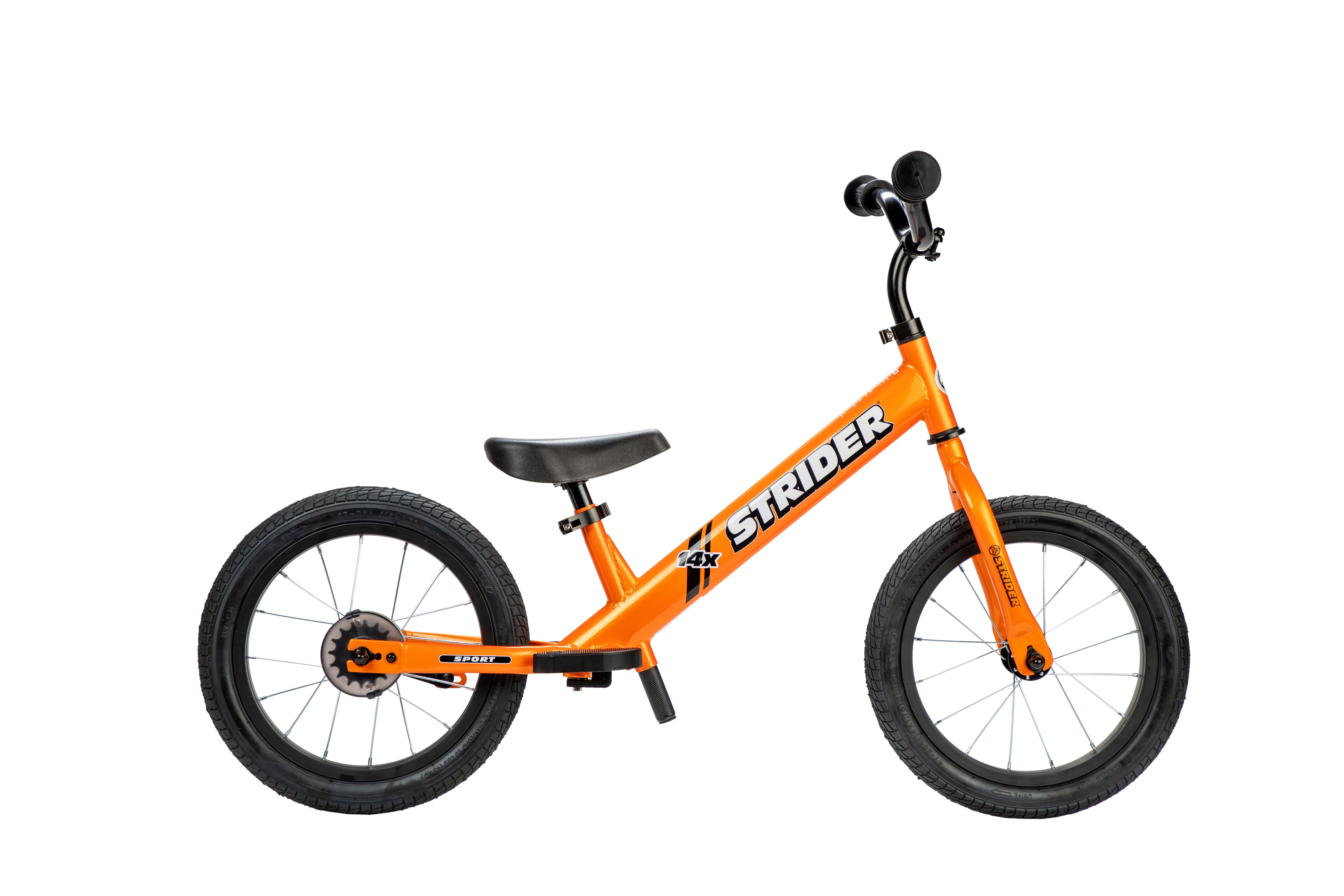 Strider – 14x Sport Balance Bike – Pedal Conversion Kit Sold Separately – Awesome Blue