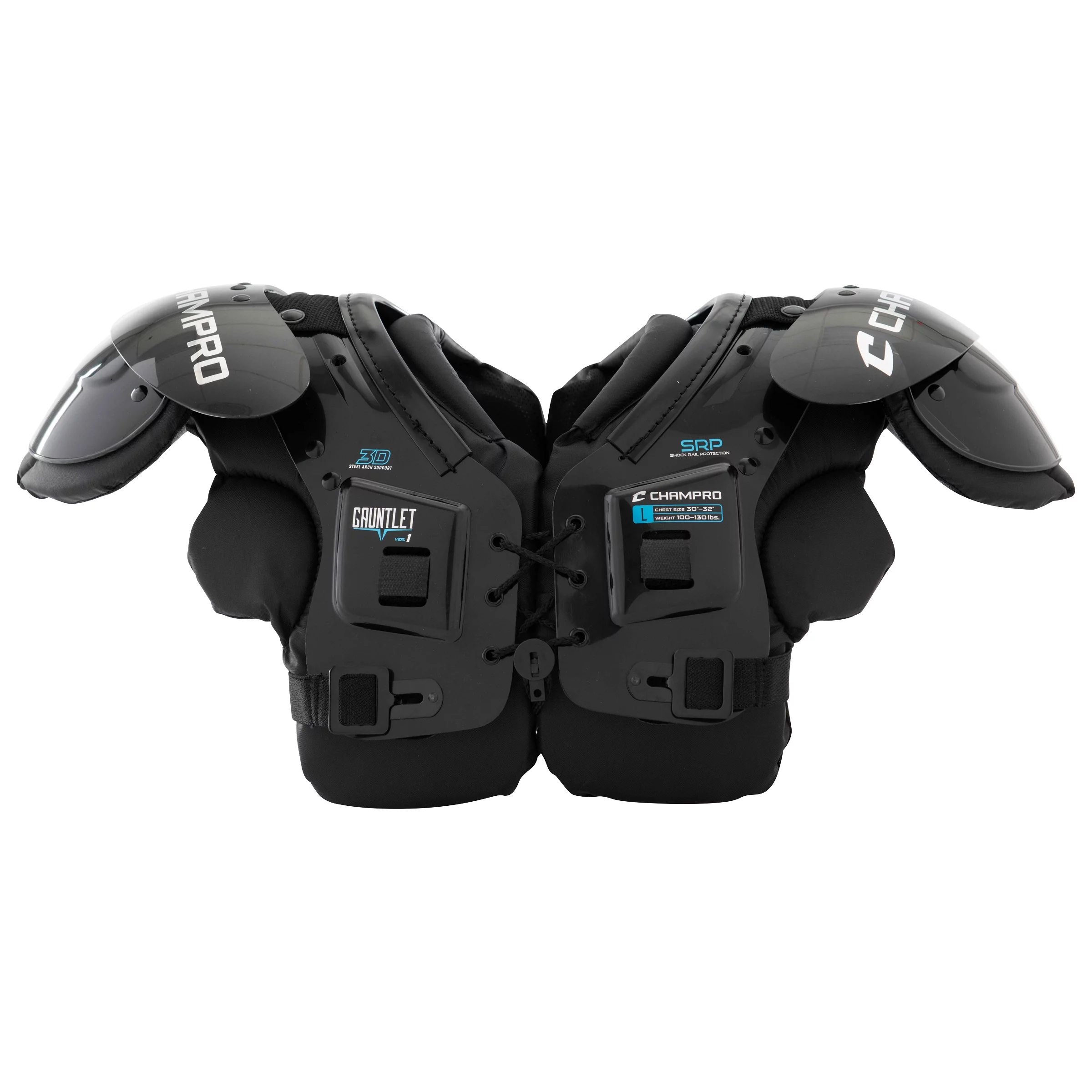 CHAMPRO Gauntlet 1 Football Shoulder Pad, 2X-Large