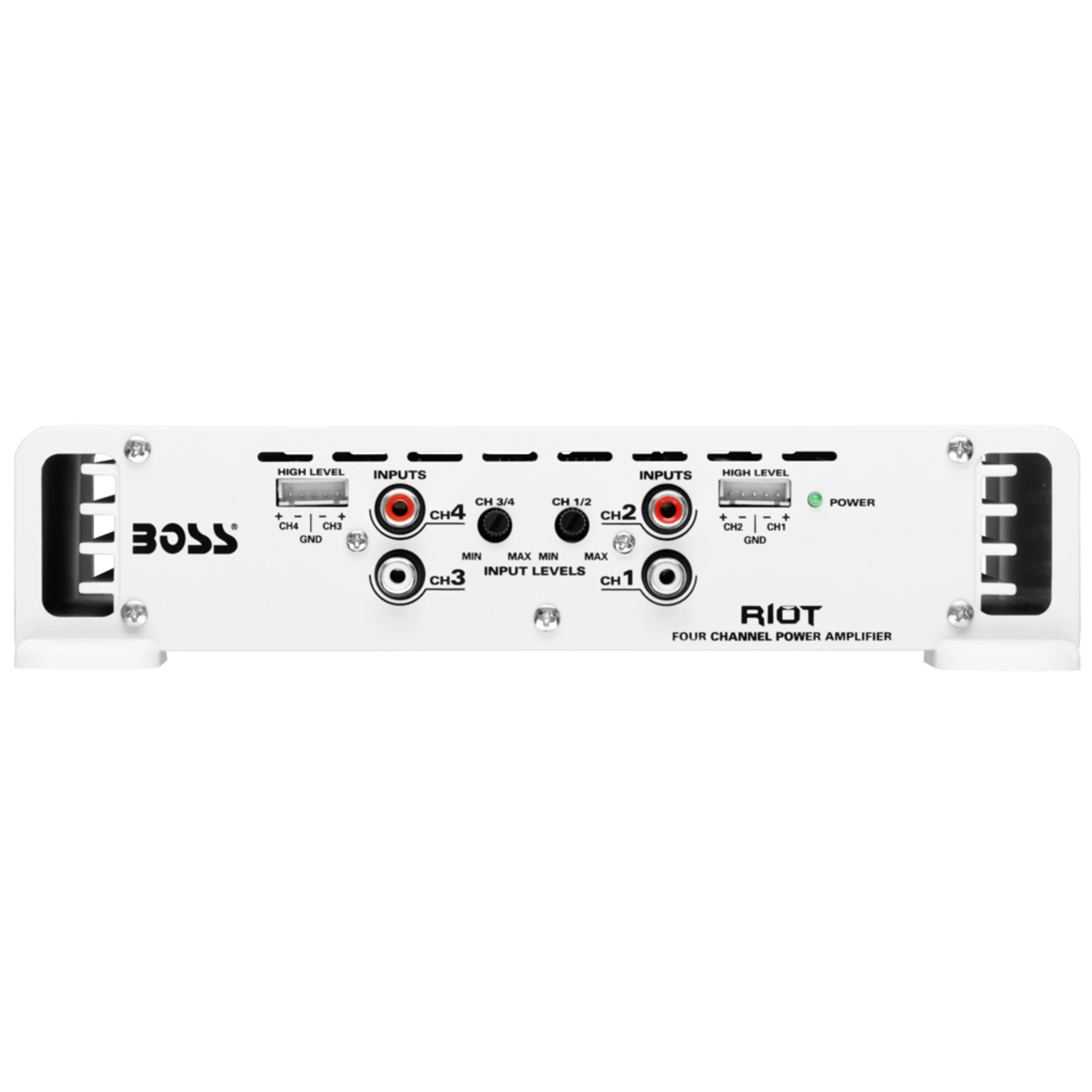 BOSS Audio Systems MR1004 4 Channel Marine 400 Watt Amplifier, Full Range