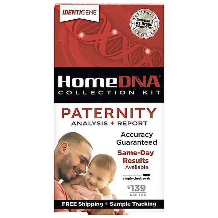 HomeDNA DNA Paternity Collection Confidential Test Kit