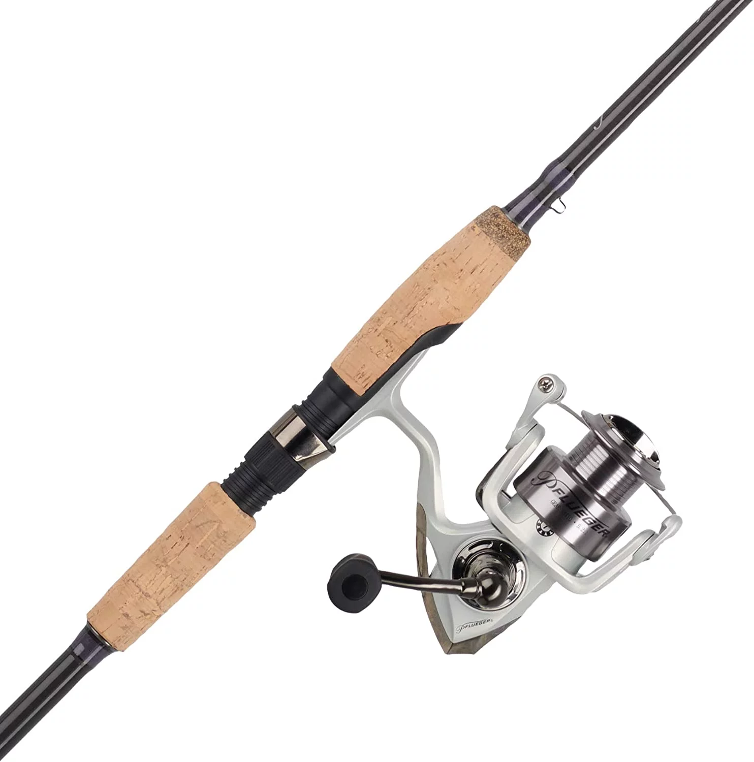 Pflueger Trion Spinning Combo New Model 30 Size Reel – 6’6″ – M – 2pc with Fenwick Eagle Rod & Berkley Flicker Shad Baits