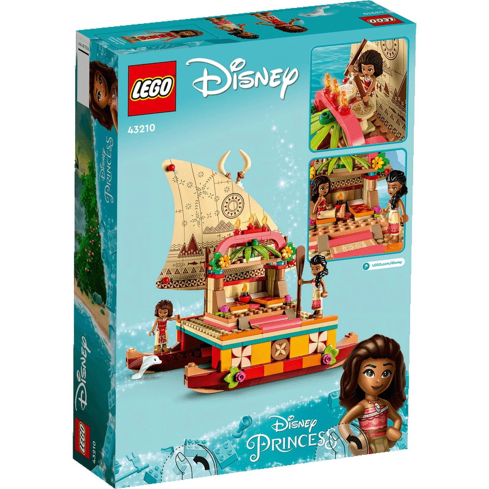 Lego Disney Princess Moana’s Wayfinding Boat 43210