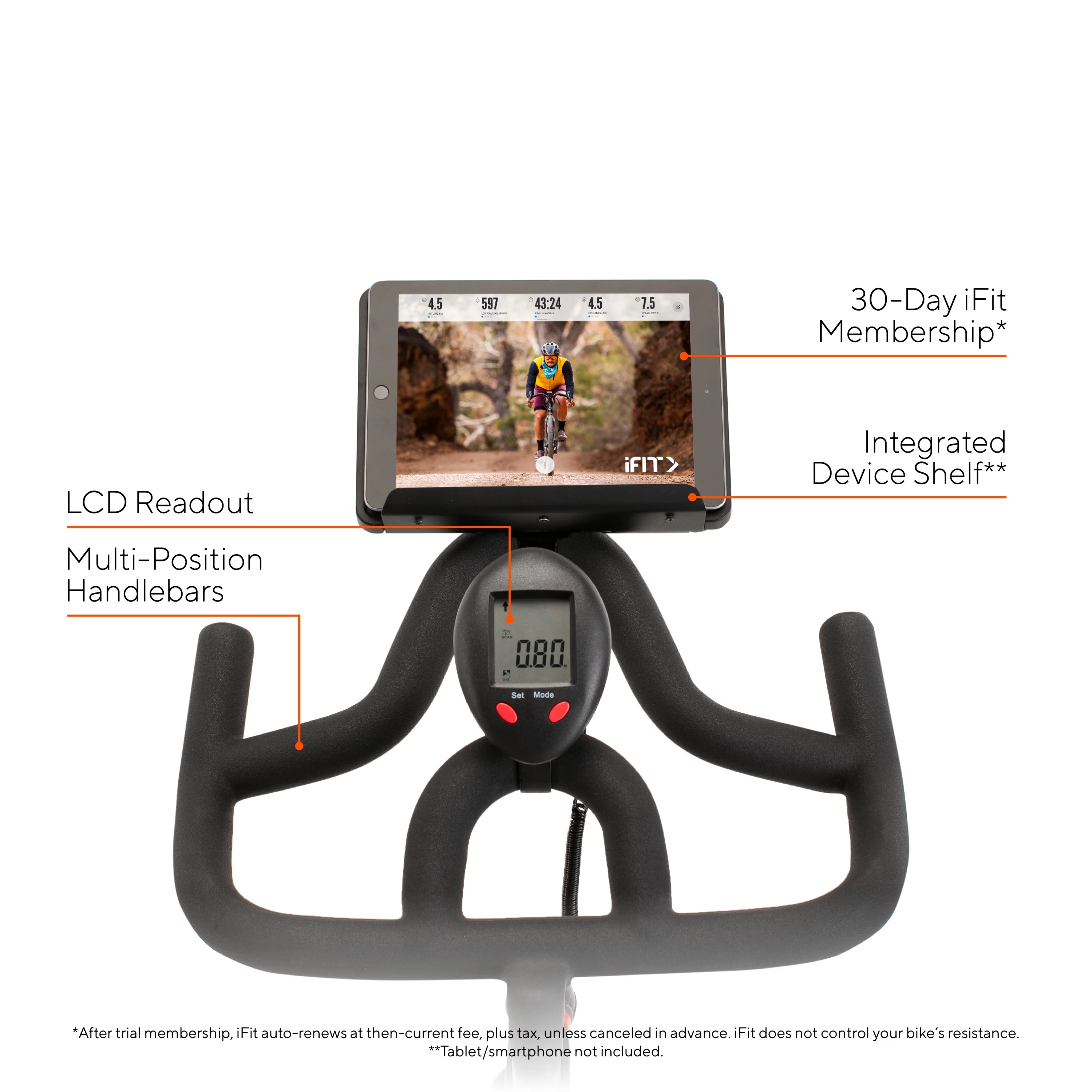 ProForm 500 SPX Indoor Cycle with Interchangeable Racing Seat