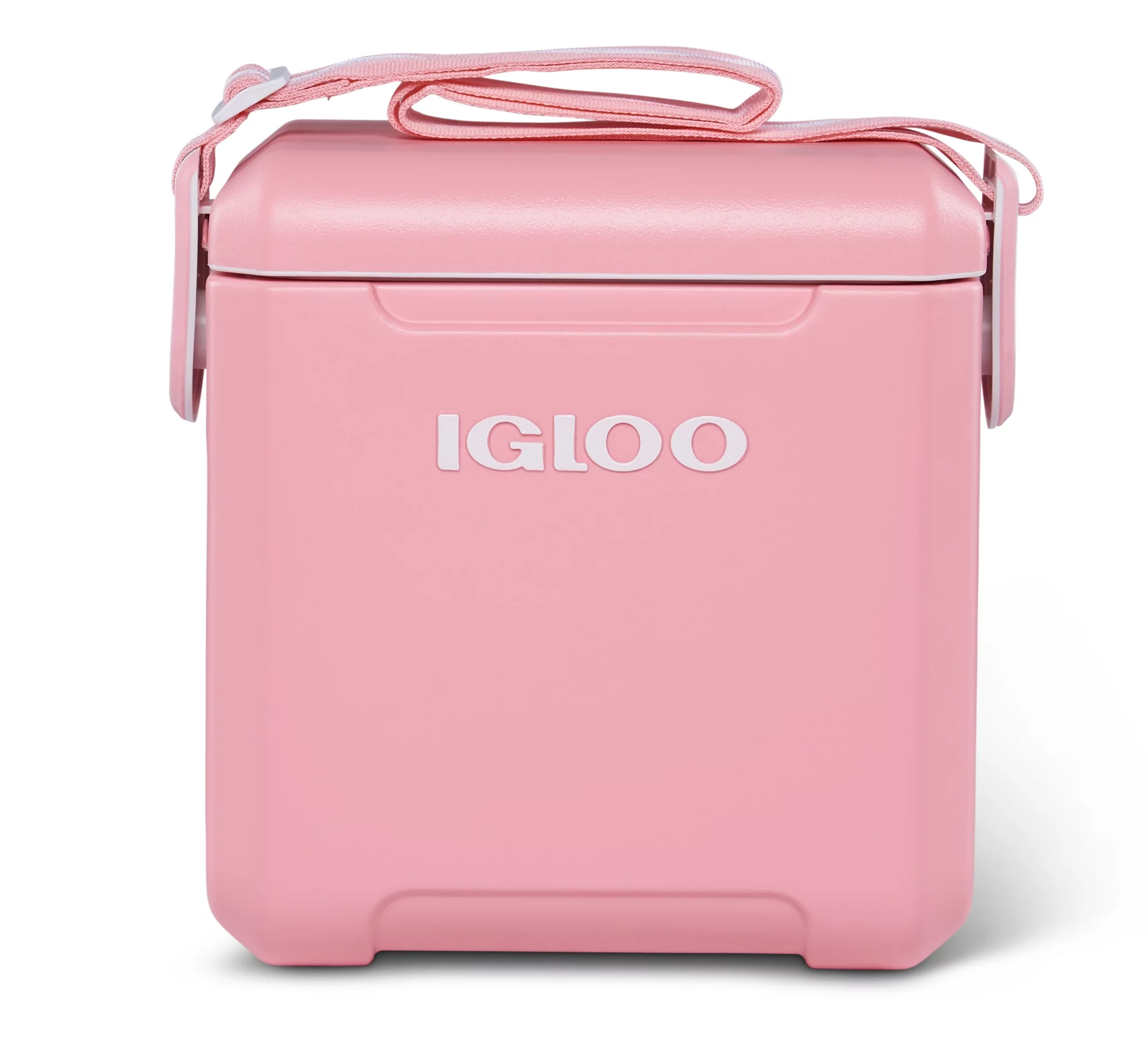 Igloo 11 QT Tag-a-Long Hard Sided Cooler, Blush, 14 Can Capacity