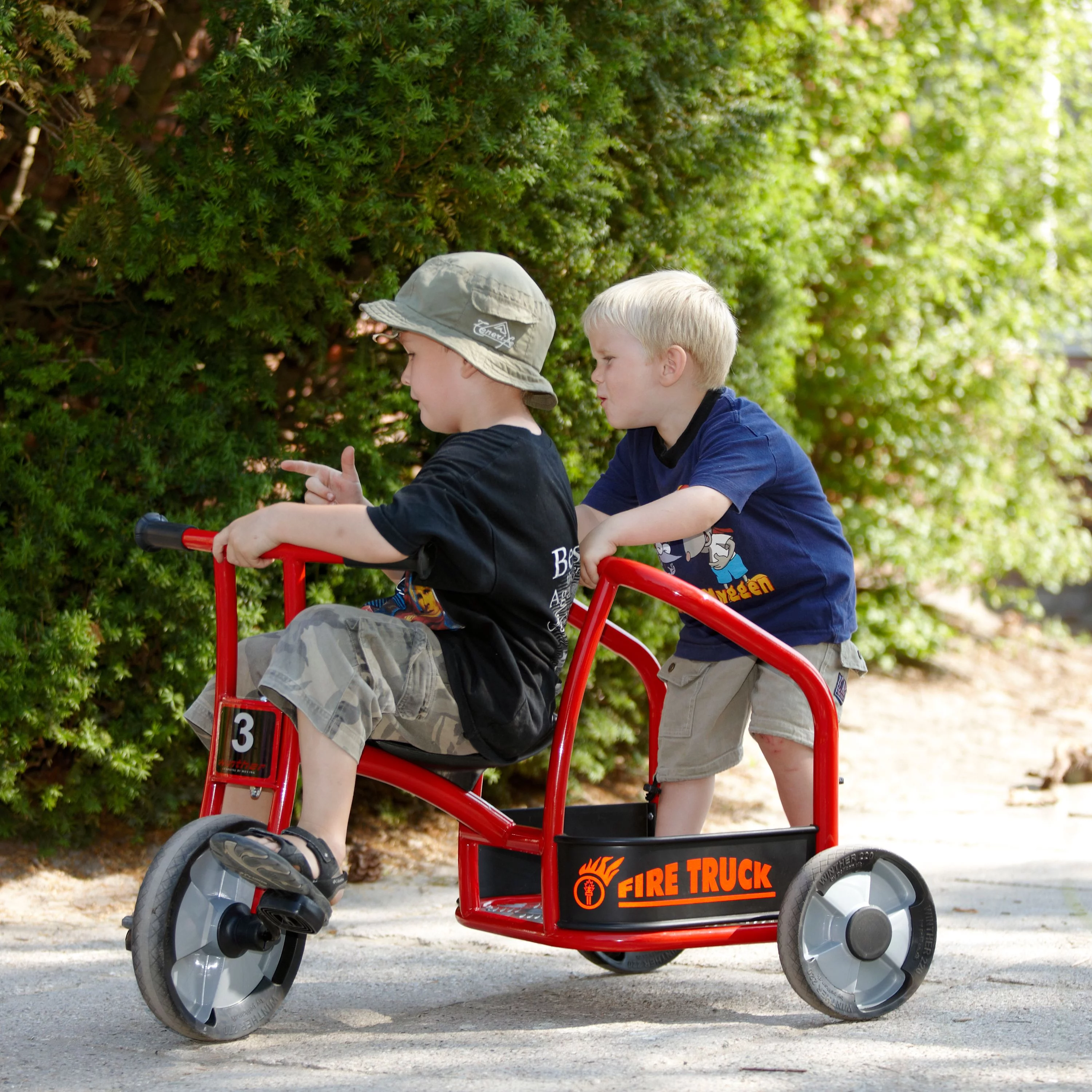 Winther Fire Truck Tricycle