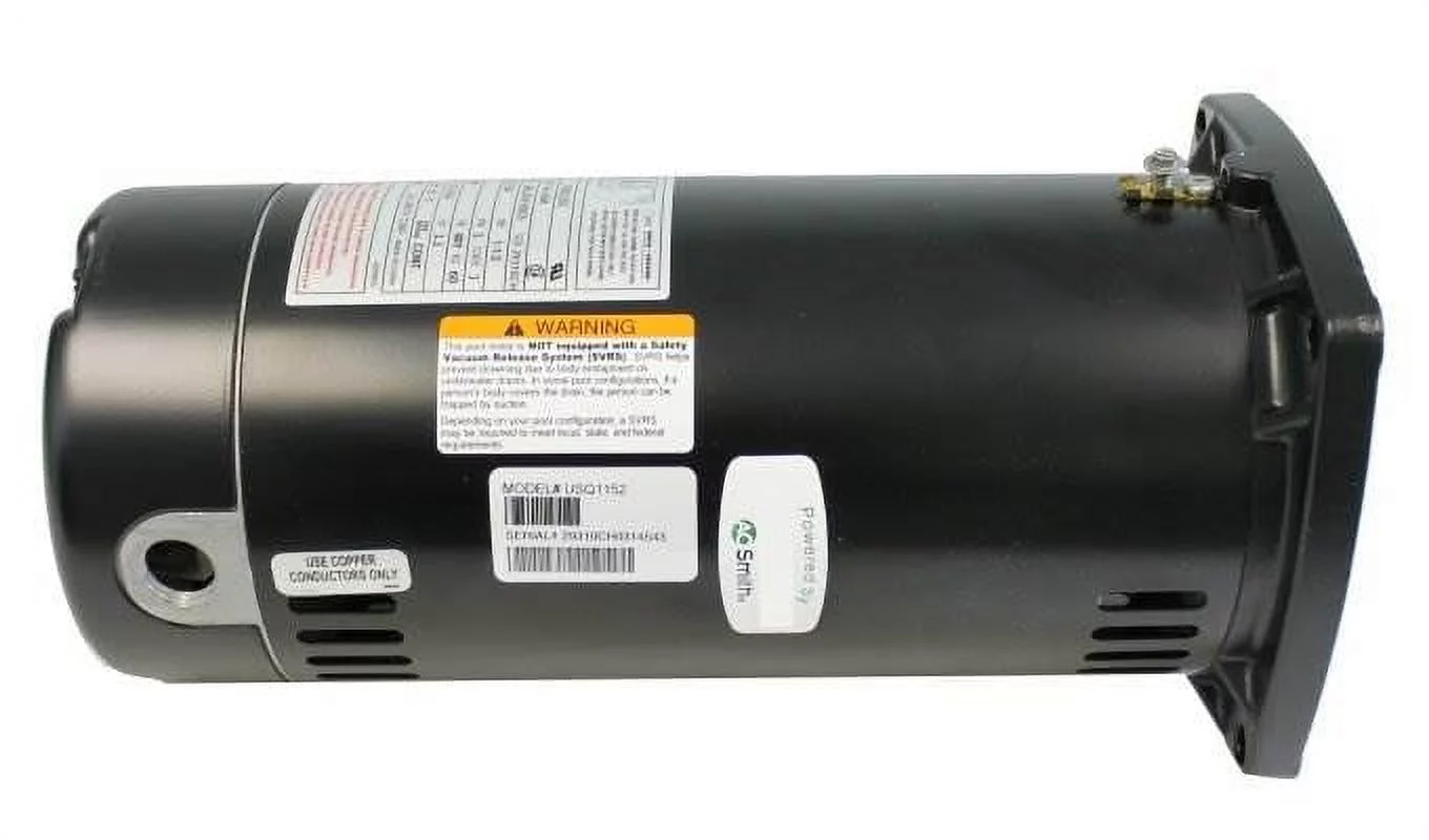 Century USQ1102 1 HP Up-Rated Pool and Spa 48Y Frame Century Motor Replacement